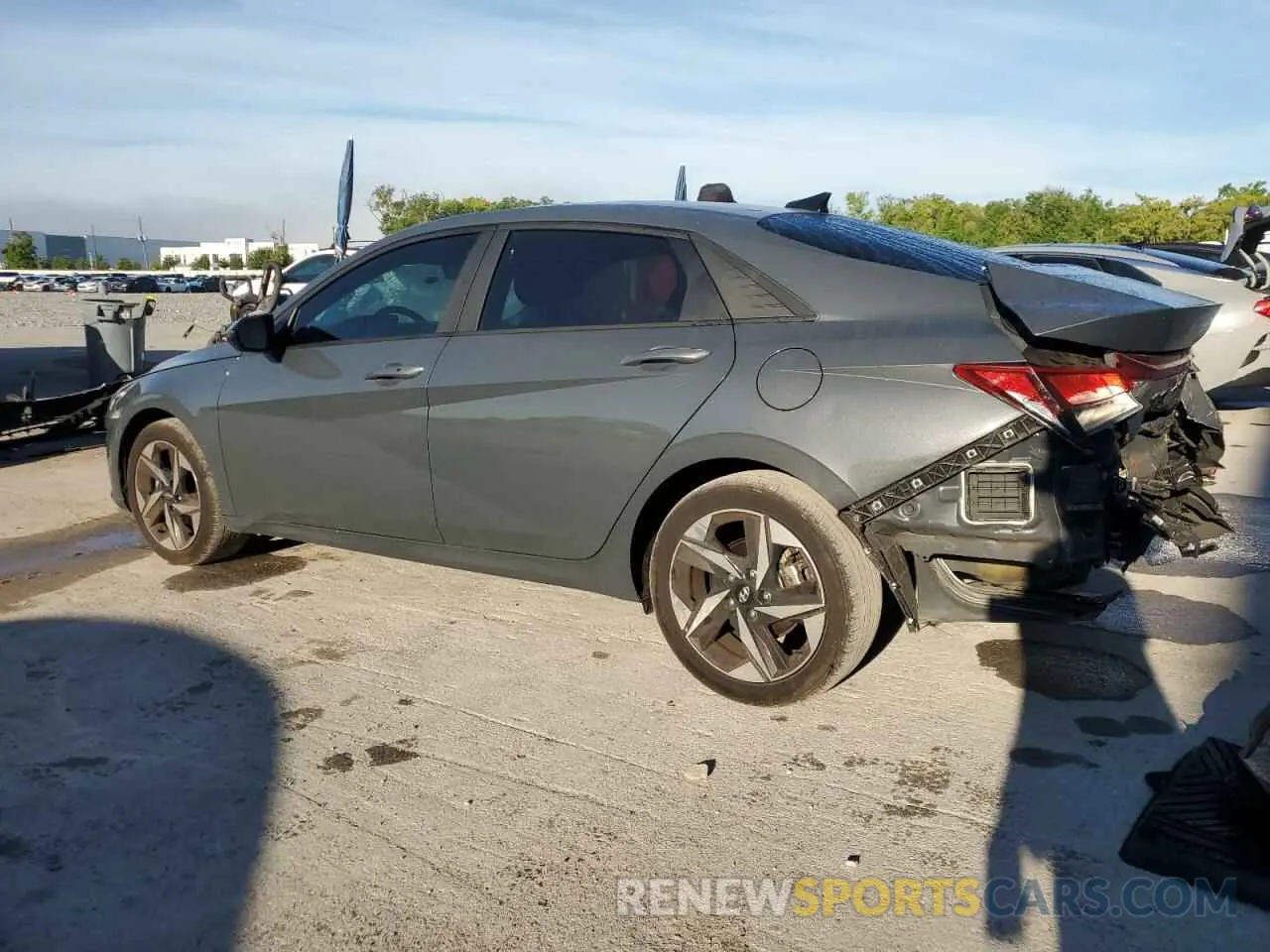 2 Photograph of a damaged car KMHLS4AG2PU626996 HYUNDAI ELANTRA 2023