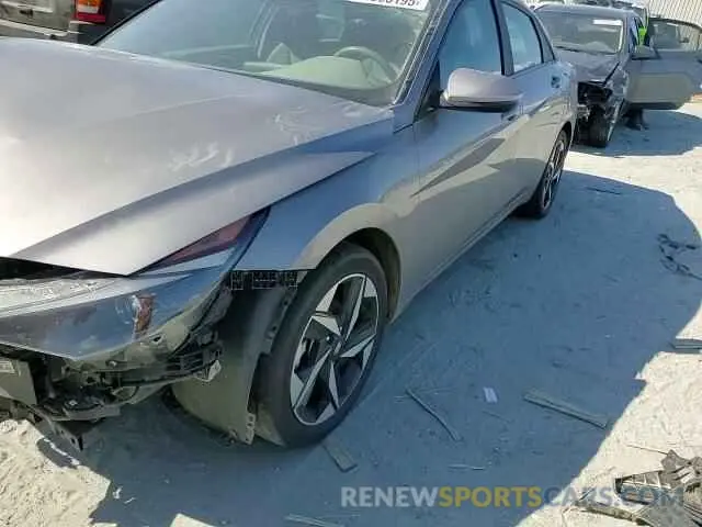 14 Photograph of a damaged car KMHLS4AG2PU627114 HYUNDAI ELANTRA 2023