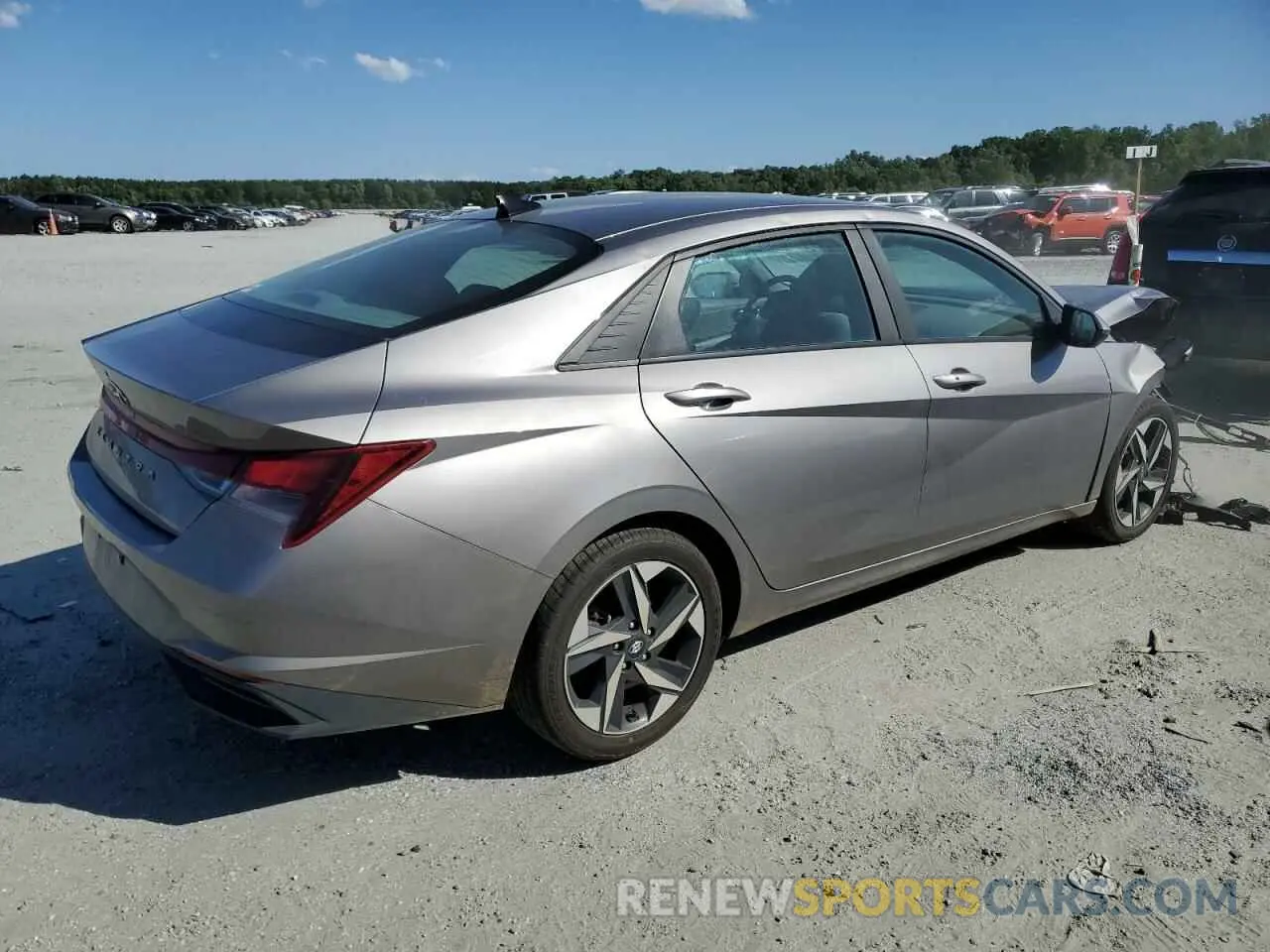 3 Photograph of a damaged car KMHLS4AG2PU627114 HYUNDAI ELANTRA 2023