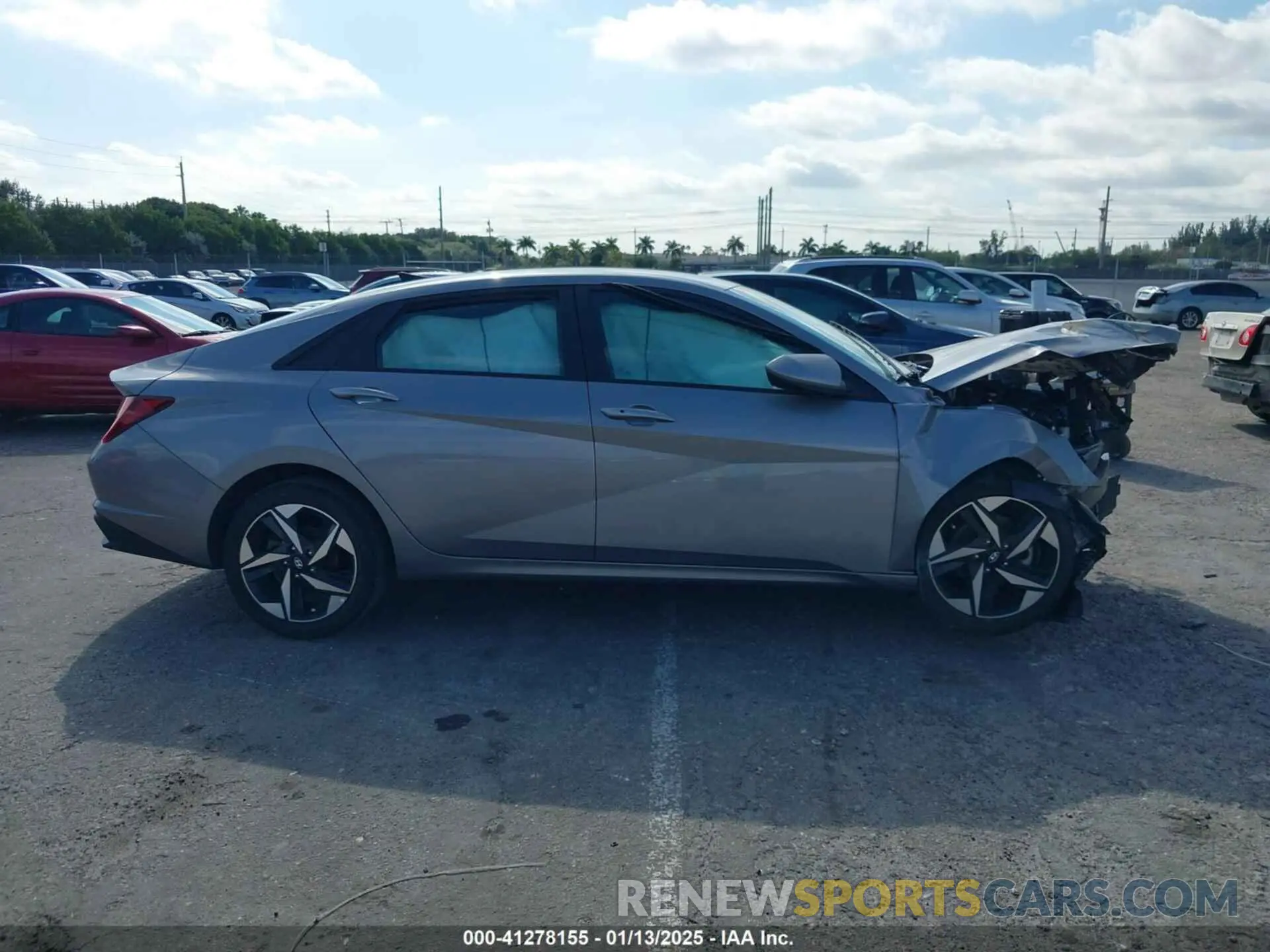 13 Photograph of a damaged car KMHLS4AG3PU421669 HYUNDAI ELANTRA 2023
