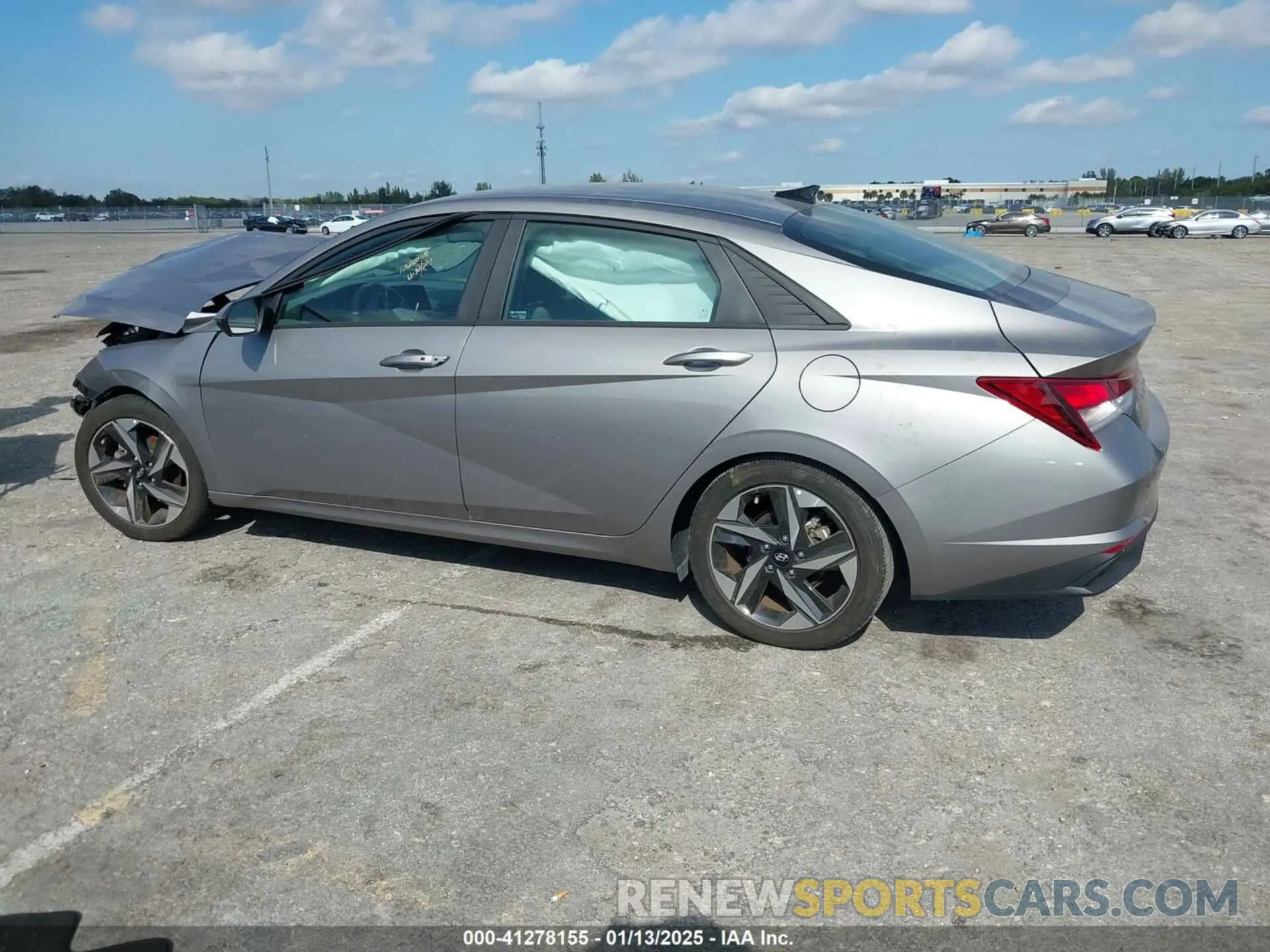 3 Photograph of a damaged car KMHLS4AG3PU421669 HYUNDAI ELANTRA 2023