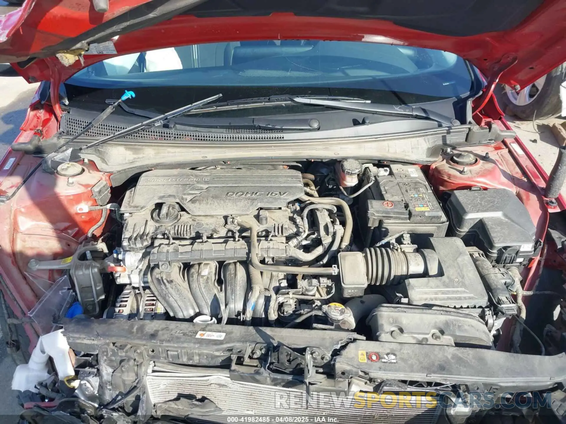 10 Photograph of a damaged car KMHLS4AG3PU434468 HYUNDAI ELANTRA 2023