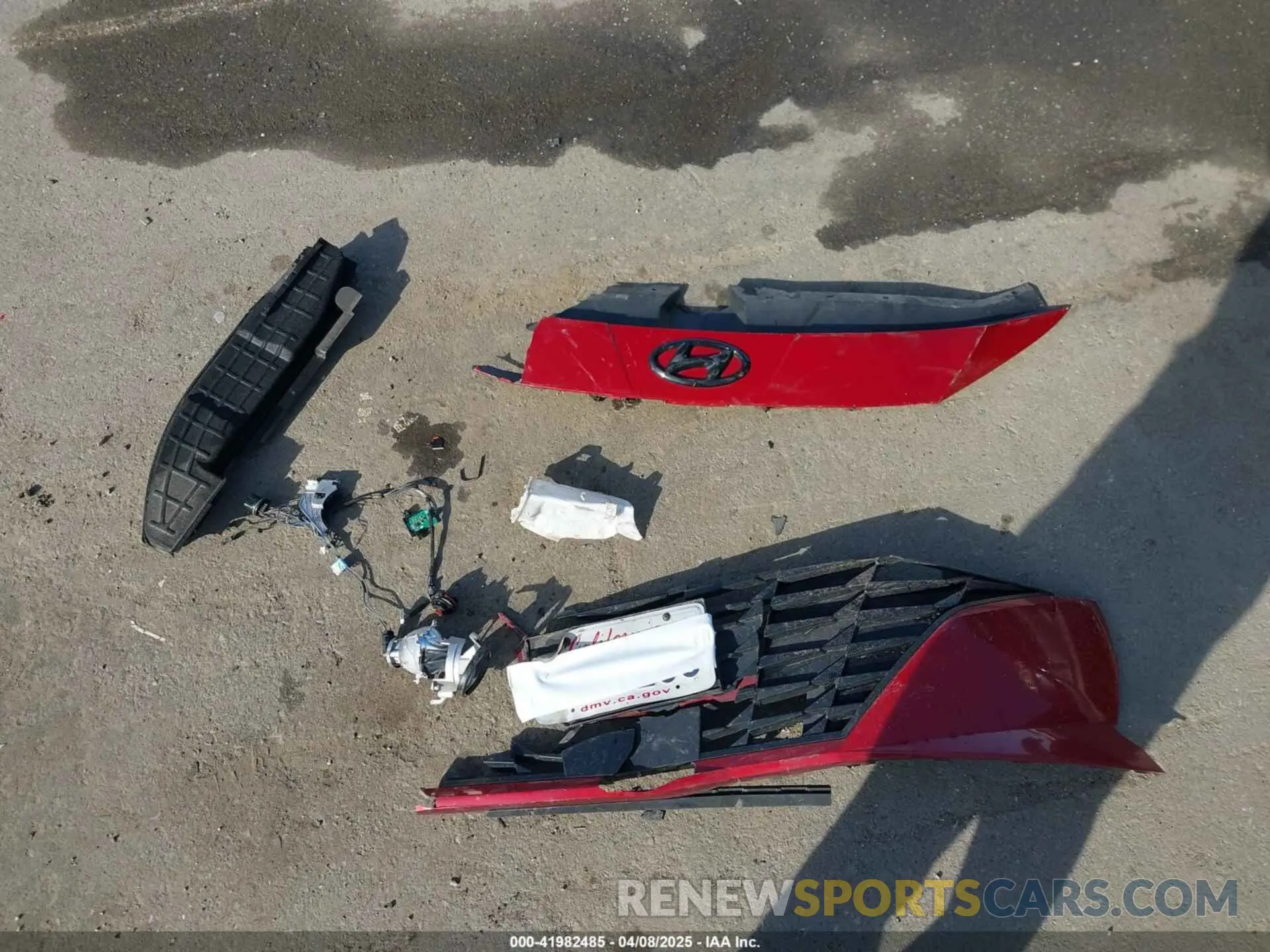 12 Photograph of a damaged car KMHLS4AG3PU434468 HYUNDAI ELANTRA 2023