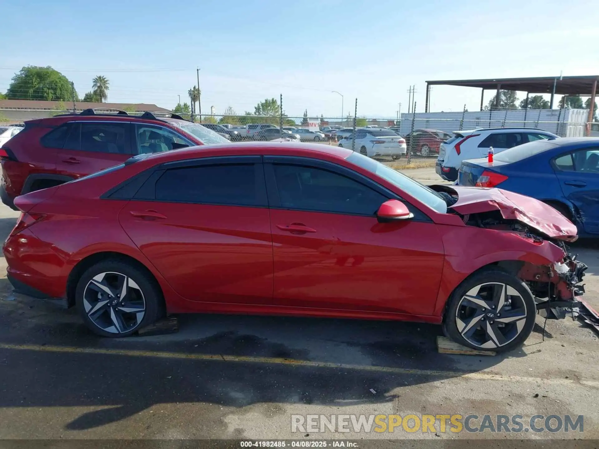 14 Photograph of a damaged car KMHLS4AG3PU434468 HYUNDAI ELANTRA 2023