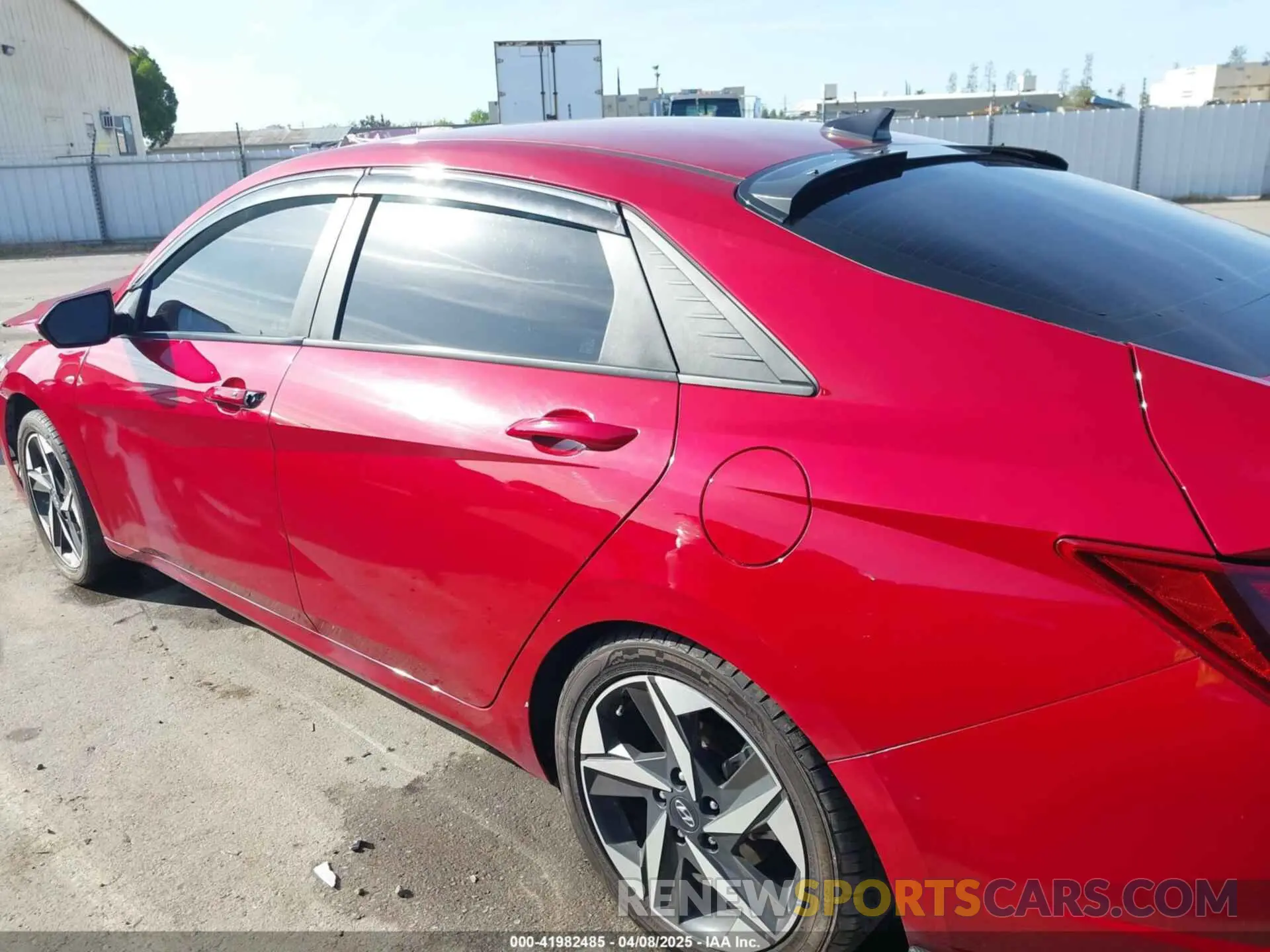 15 Photograph of a damaged car KMHLS4AG3PU434468 HYUNDAI ELANTRA 2023