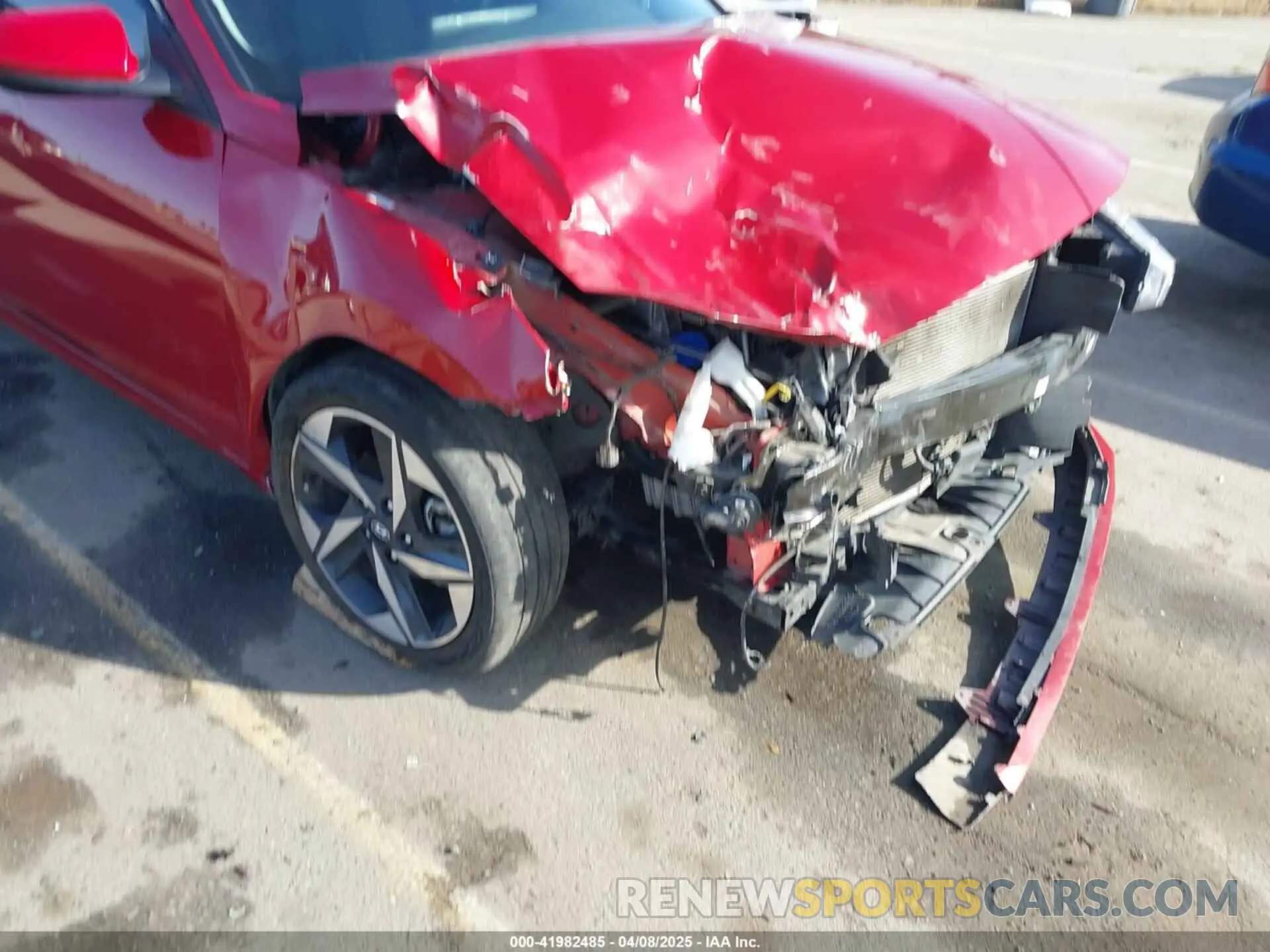 19 Photograph of a damaged car KMHLS4AG3PU434468 HYUNDAI ELANTRA 2023
