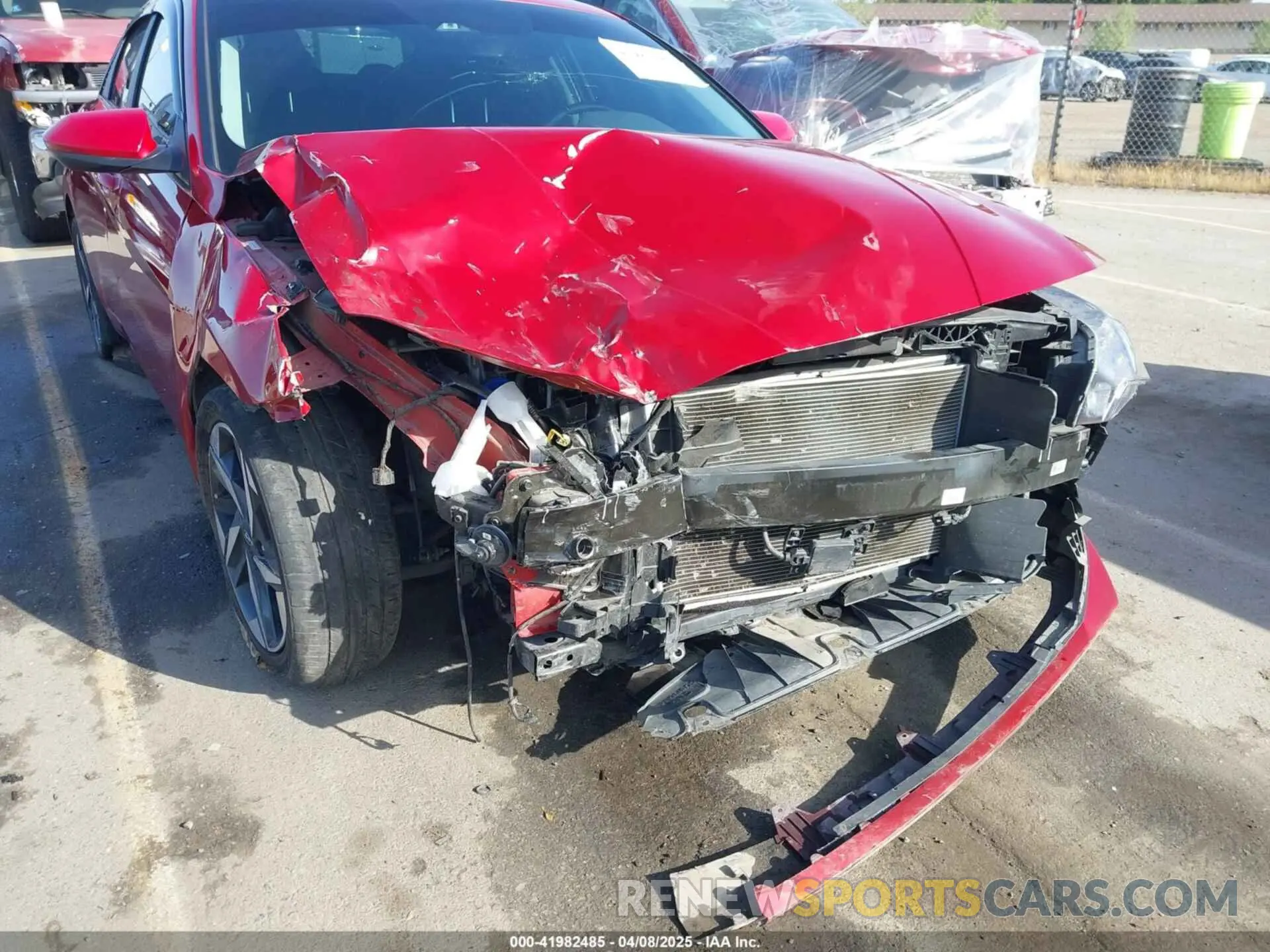 6 Photograph of a damaged car KMHLS4AG3PU434468 HYUNDAI ELANTRA 2023
