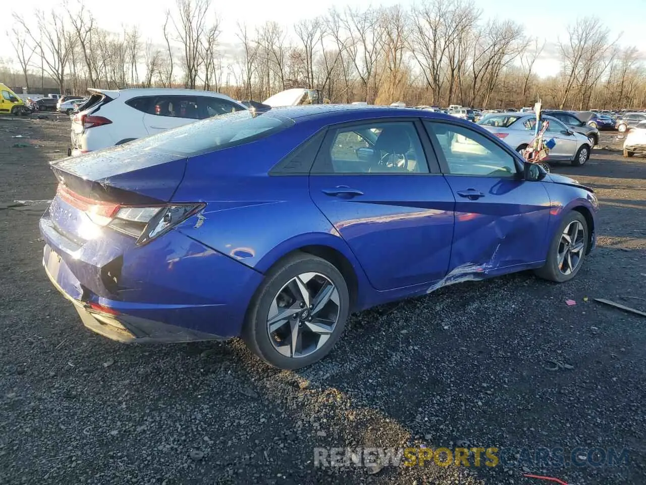 3 Photograph of a damaged car KMHLS4AG3PU444241 HYUNDAI ELANTRA 2023
