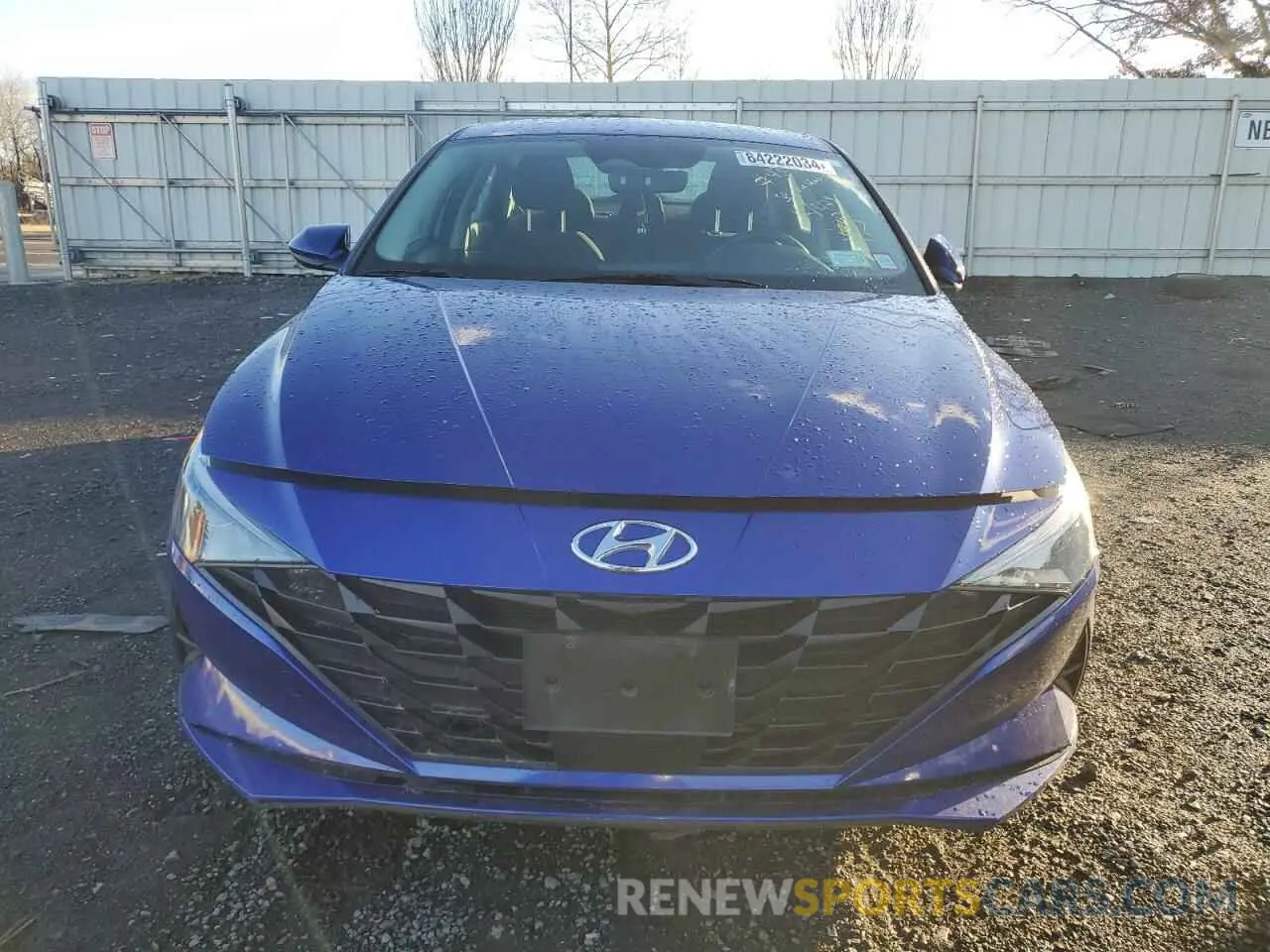 5 Photograph of a damaged car KMHLS4AG3PU444241 HYUNDAI ELANTRA 2023