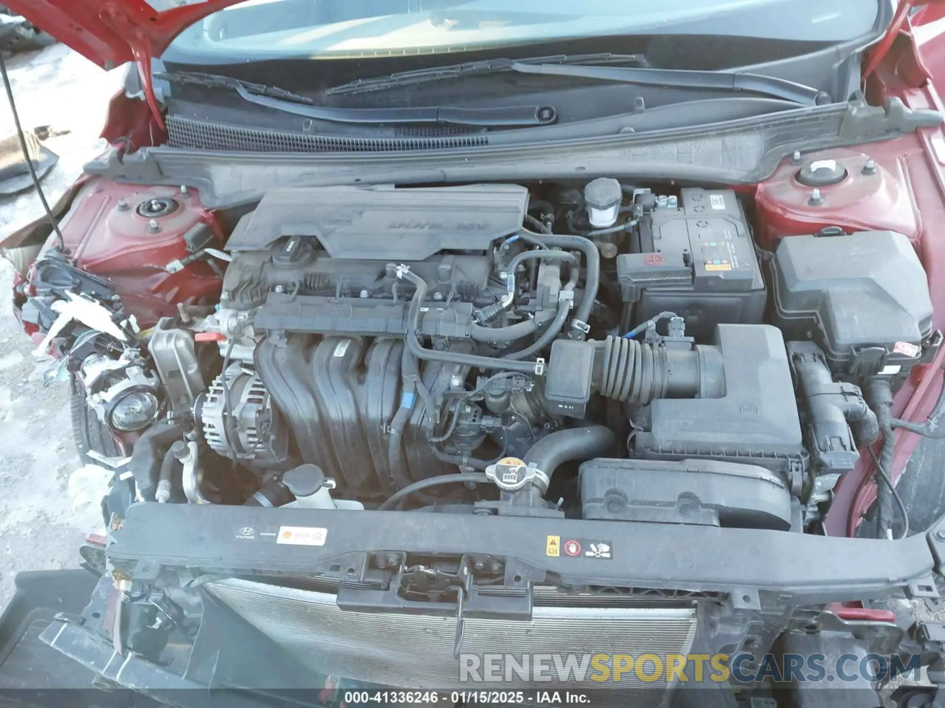 10 Photograph of a damaged car KMHLS4AG3PU450699 HYUNDAI ELANTRA 2023