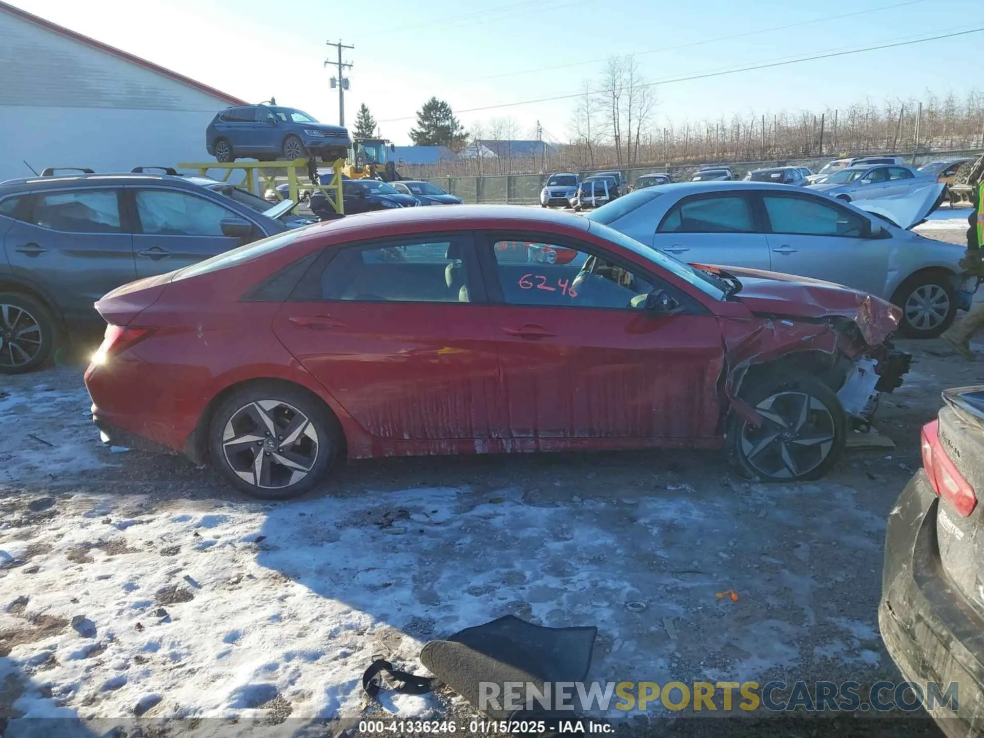 13 Photograph of a damaged car KMHLS4AG3PU450699 HYUNDAI ELANTRA 2023