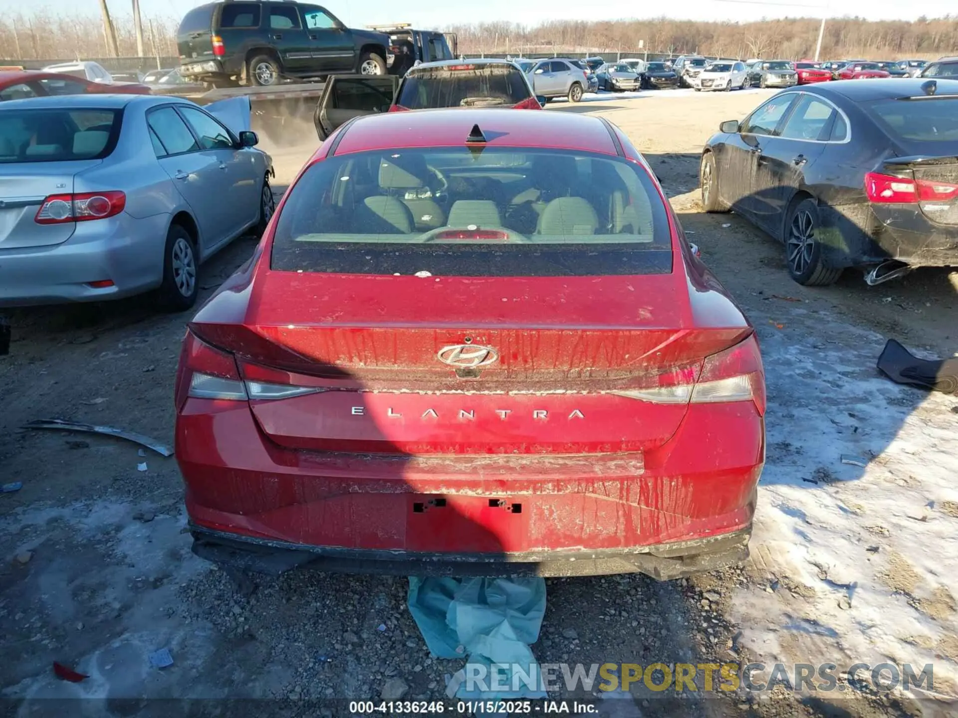 16 Photograph of a damaged car KMHLS4AG3PU450699 HYUNDAI ELANTRA 2023