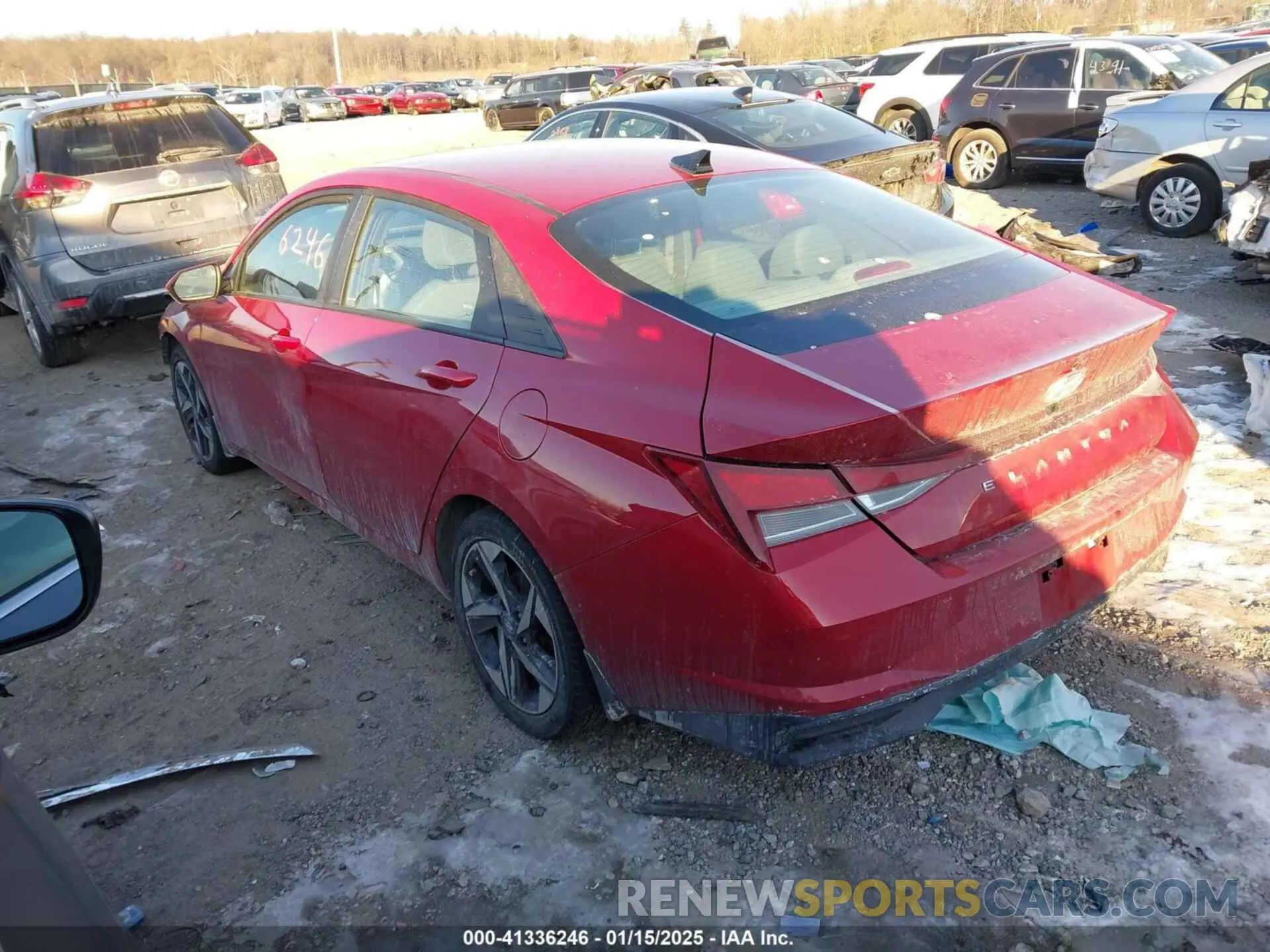 3 Photograph of a damaged car KMHLS4AG3PU450699 HYUNDAI ELANTRA 2023