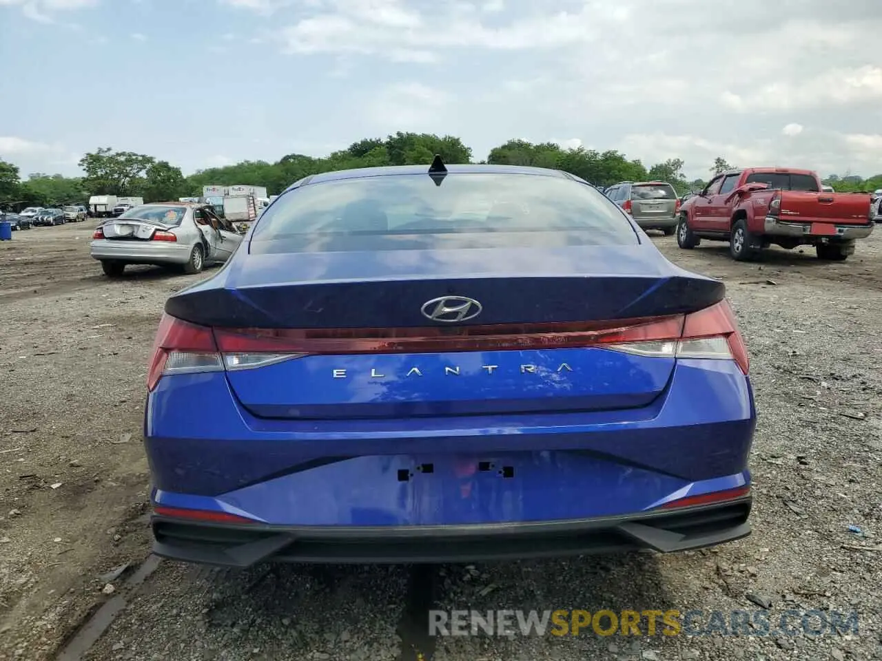 6 Photograph of a damaged car KMHLS4AG3PU473092 HYUNDAI ELANTRA 2023