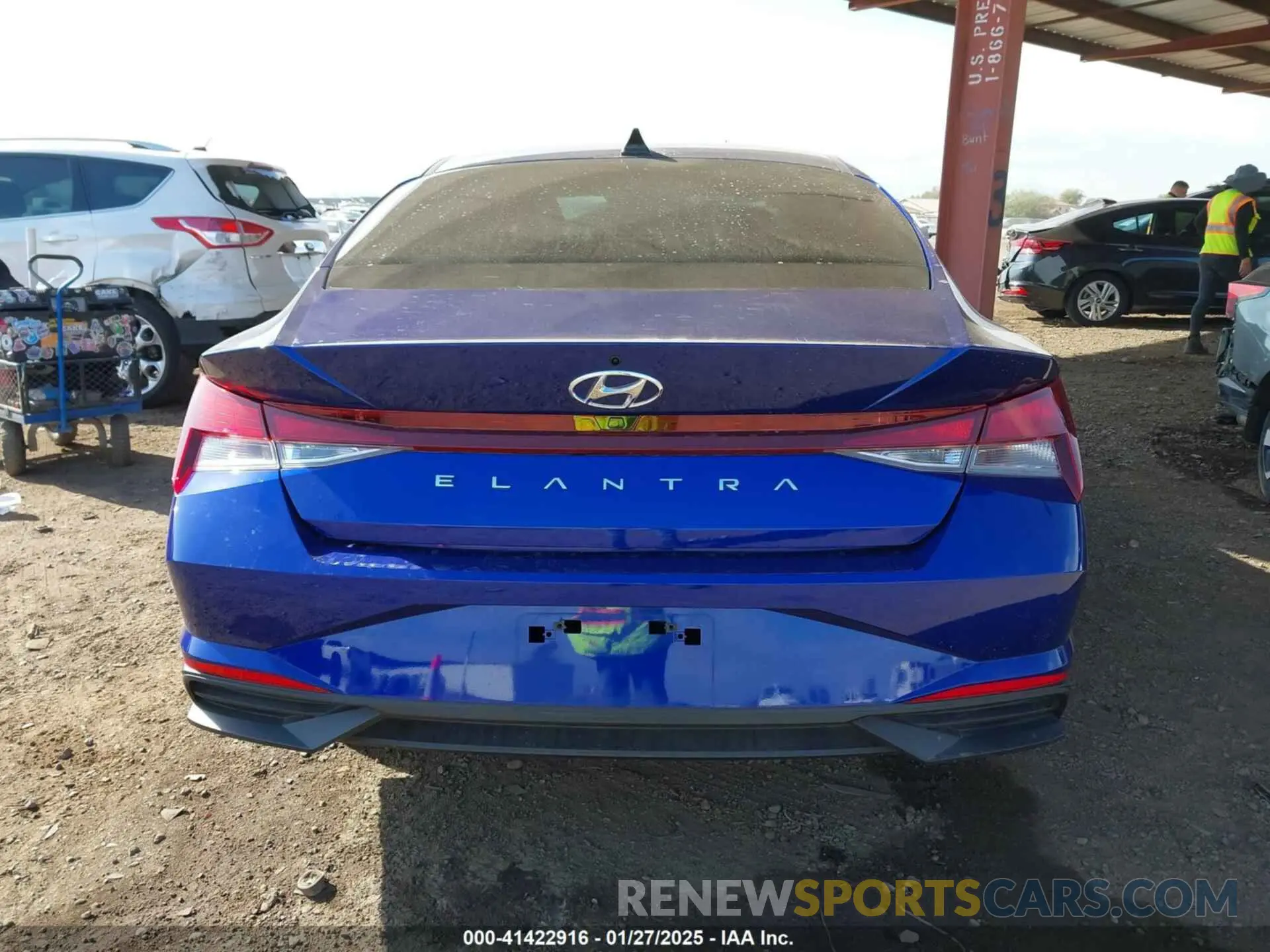 17 Photograph of a damaged car KMHLS4AG3PU494508 HYUNDAI ELANTRA 2023