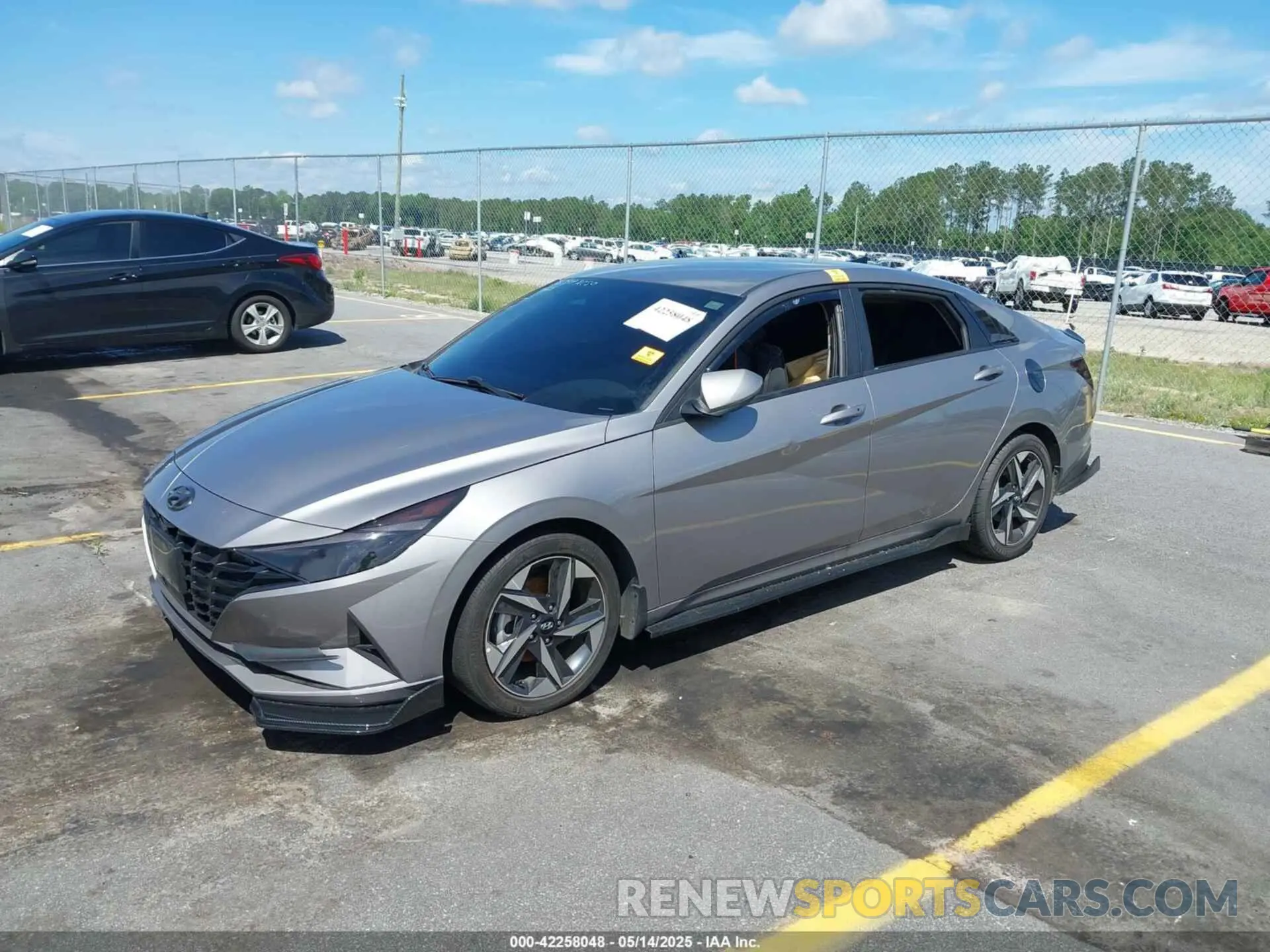 2 Photograph of a damaged car KMHLS4AG3PU511338 HYUNDAI ELANTRA 2023