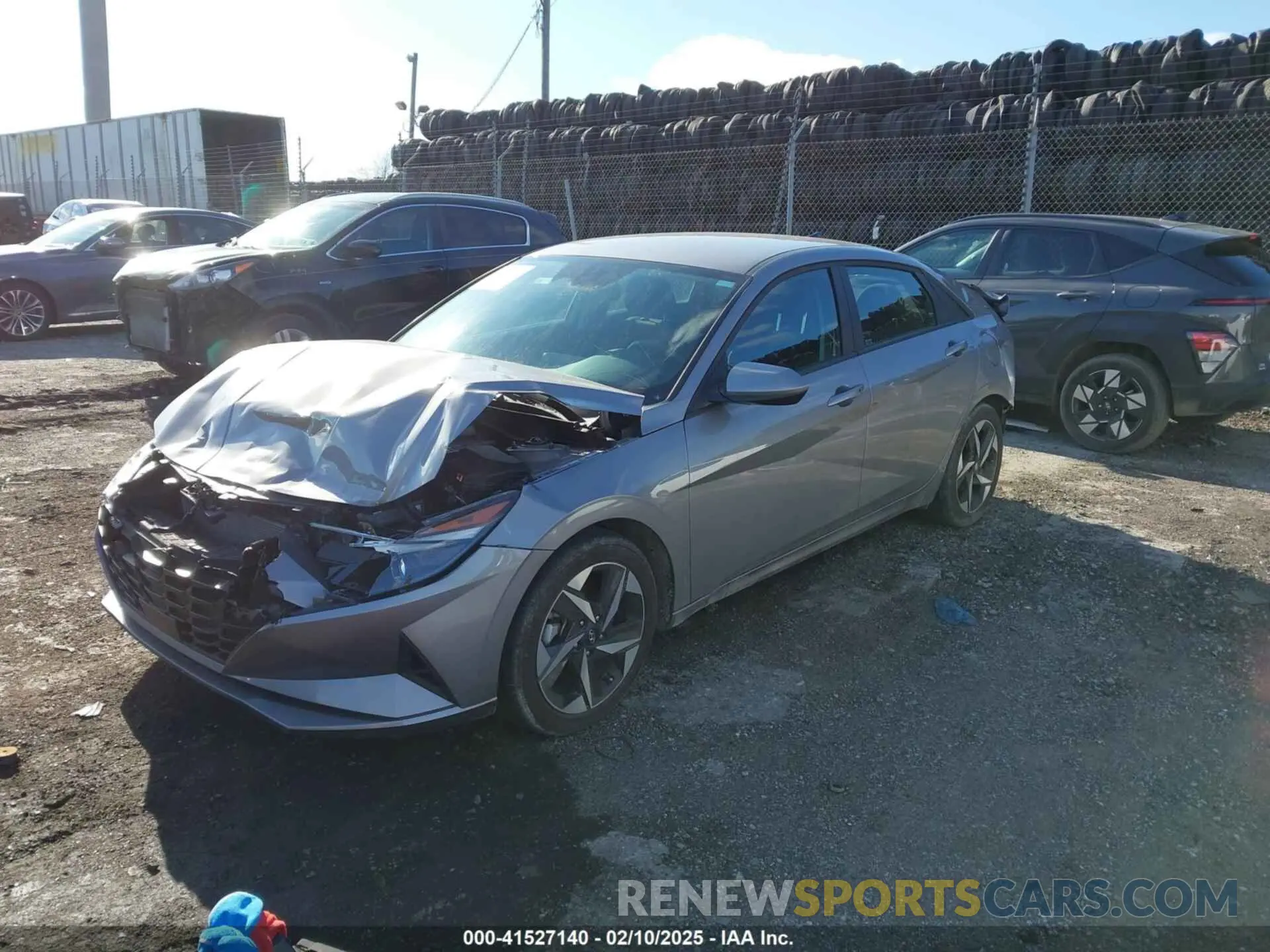 2 Photograph of a damaged car KMHLS4AG3PU548390 HYUNDAI ELANTRA 2023