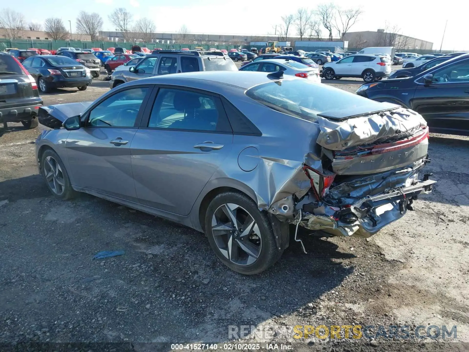 3 Photograph of a damaged car KMHLS4AG3PU548390 HYUNDAI ELANTRA 2023