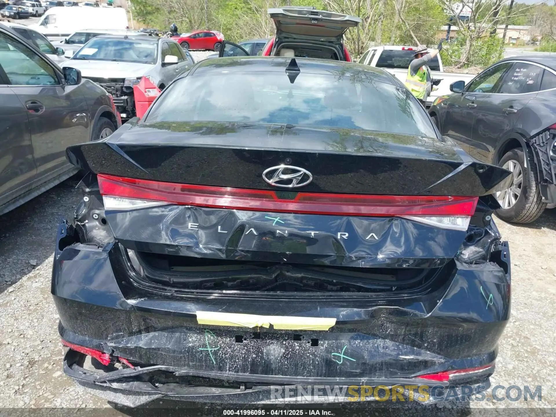 6 Photograph of a damaged car KMHLS4AG3PU551760 HYUNDAI ELANTRA 2023
