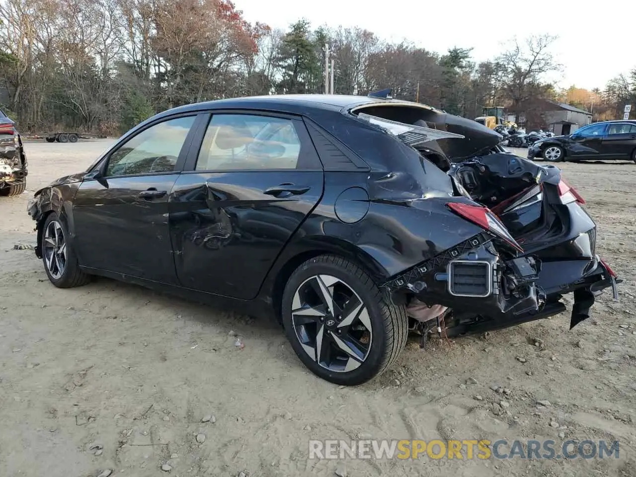 2 Photograph of a damaged car KMHLS4AG3PU562161 HYUNDAI ELANTRA 2023
