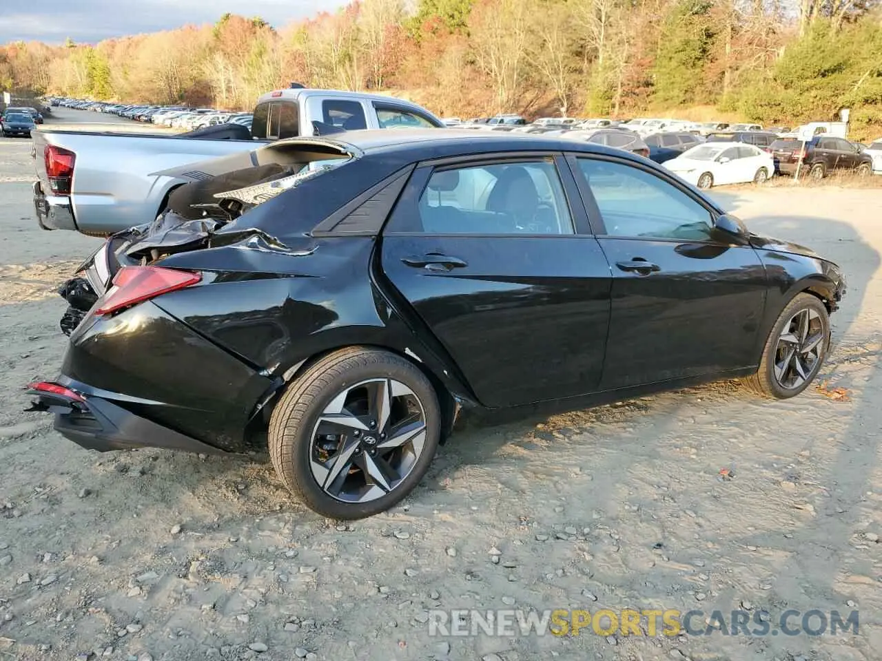 3 Photograph of a damaged car KMHLS4AG3PU562161 HYUNDAI ELANTRA 2023