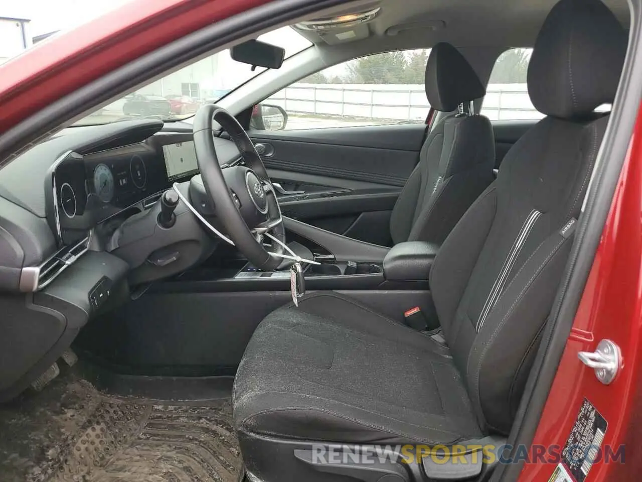 7 Photograph of a damaged car KMHLS4AG3PU565514 HYUNDAI ELANTRA 2023