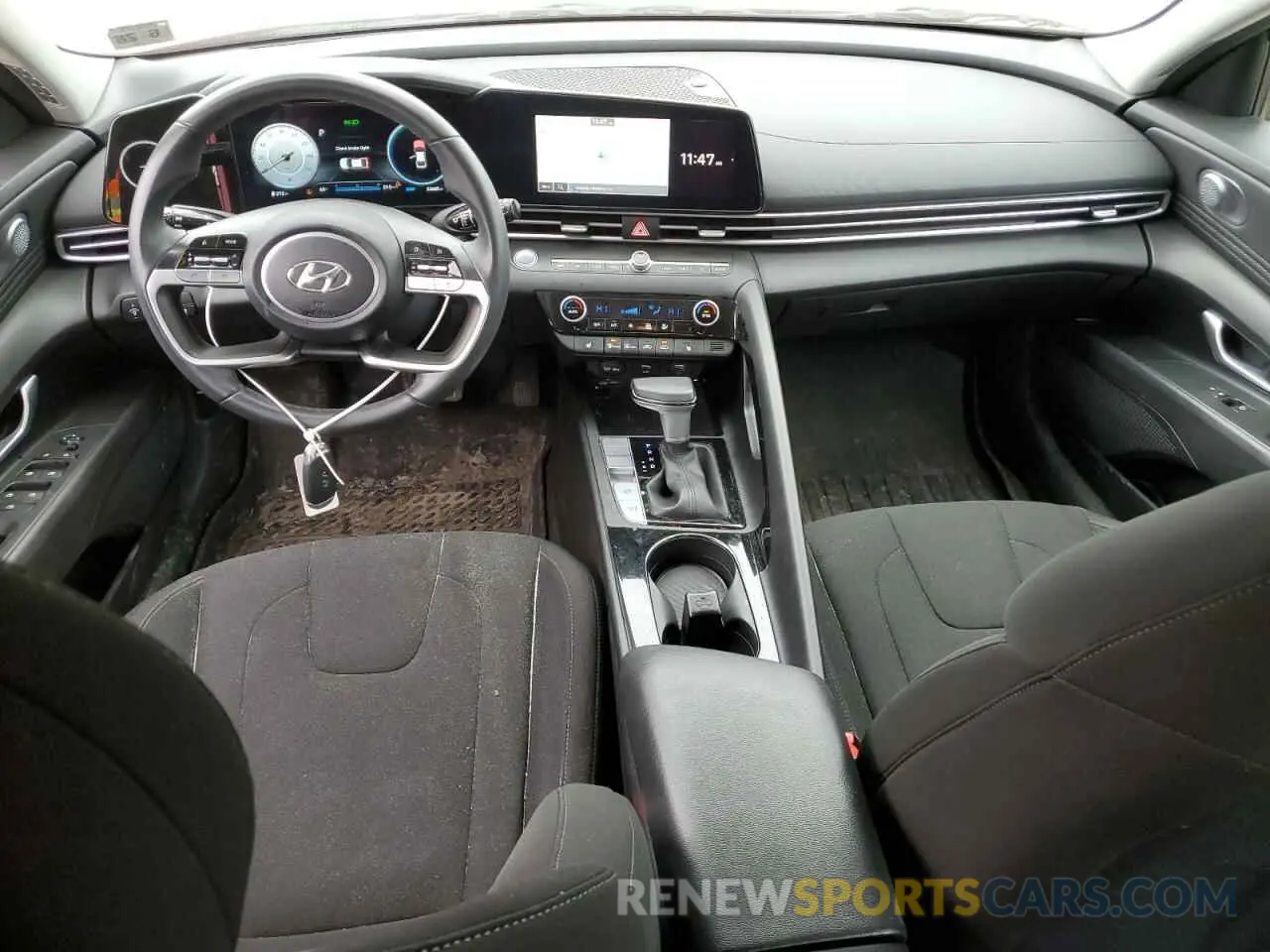 8 Photograph of a damaged car KMHLS4AG3PU565514 HYUNDAI ELANTRA 2023