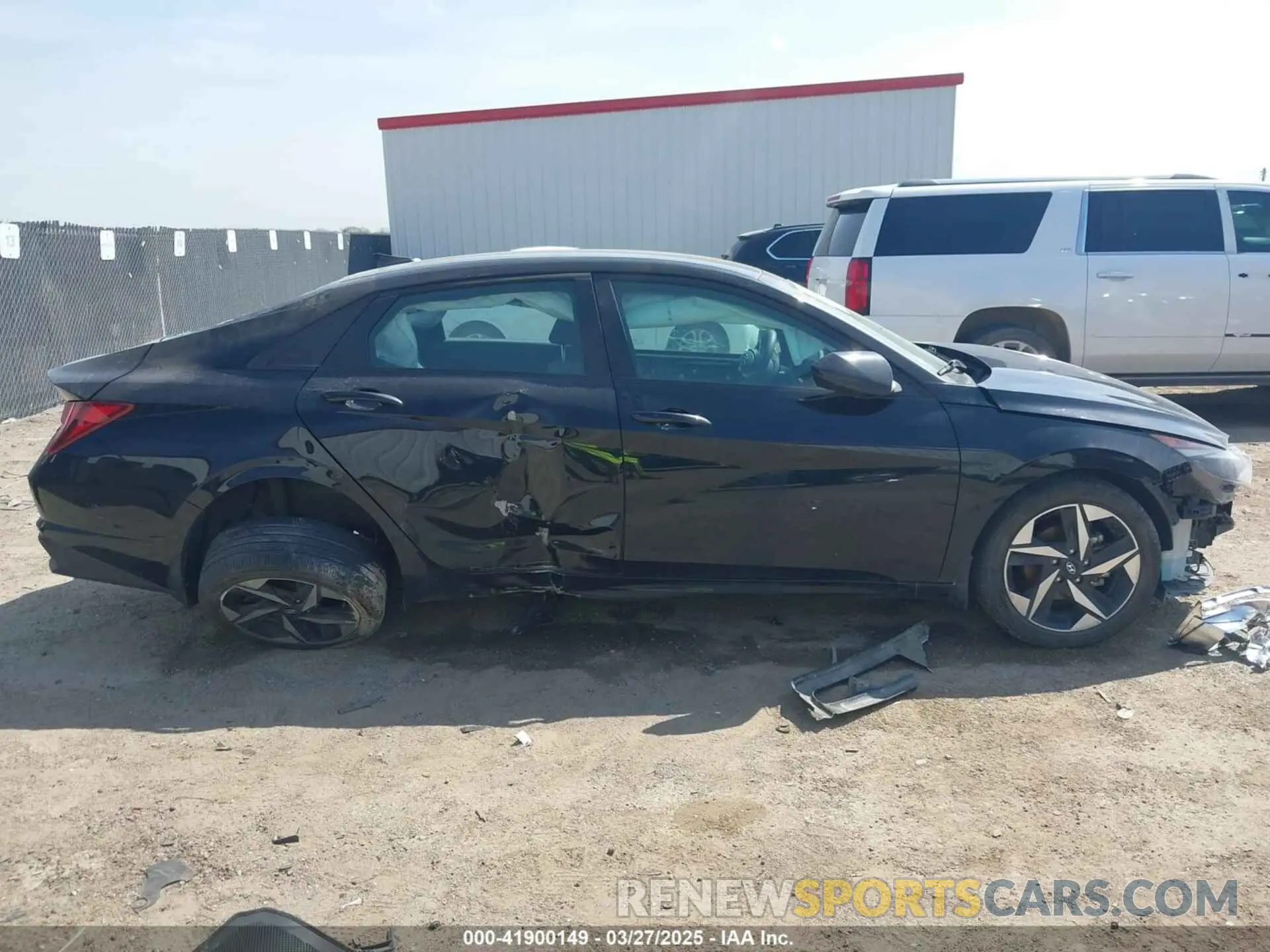 12 Photograph of a damaged car KMHLS4AG3PU577100 HYUNDAI ELANTRA 2023