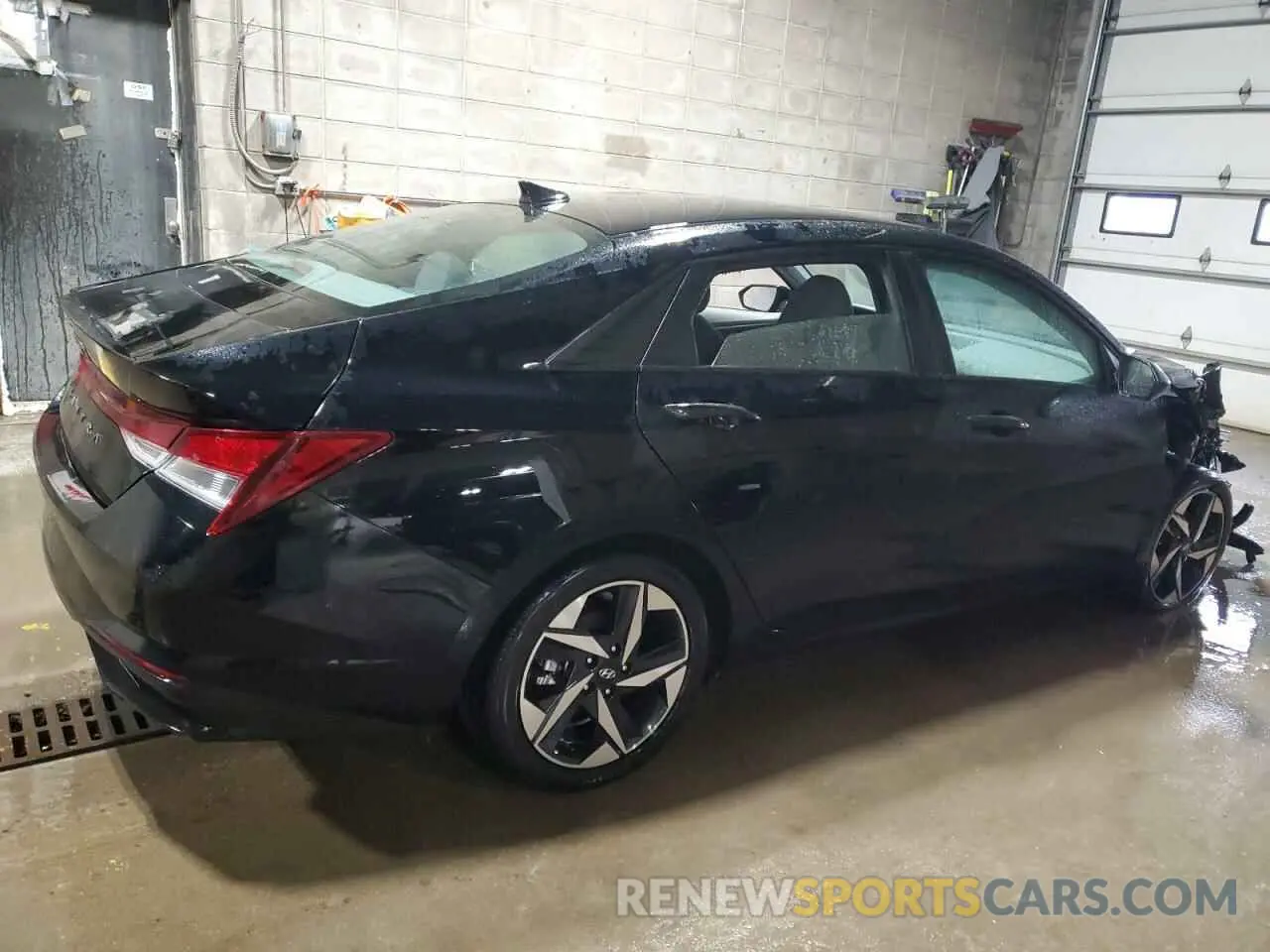 3 Photograph of a damaged car KMHLS4AG3PU608460 HYUNDAI ELANTRA 2023