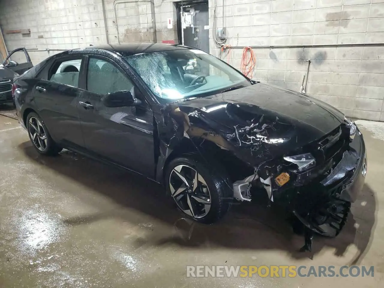 4 Photograph of a damaged car KMHLS4AG3PU608460 HYUNDAI ELANTRA 2023