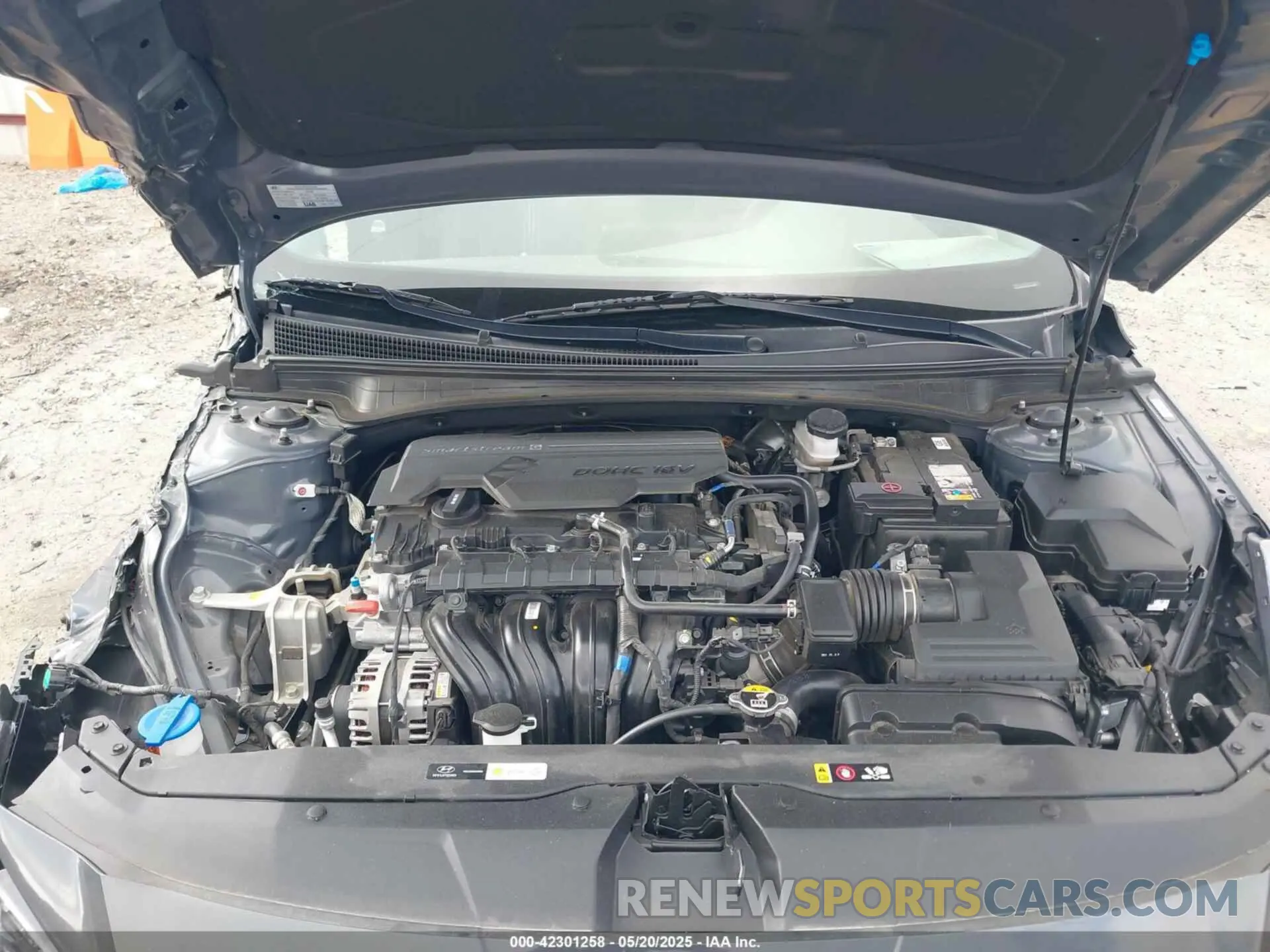 10 Photograph of a damaged car KMHLS4AG3PU610886 HYUNDAI ELANTRA 2023