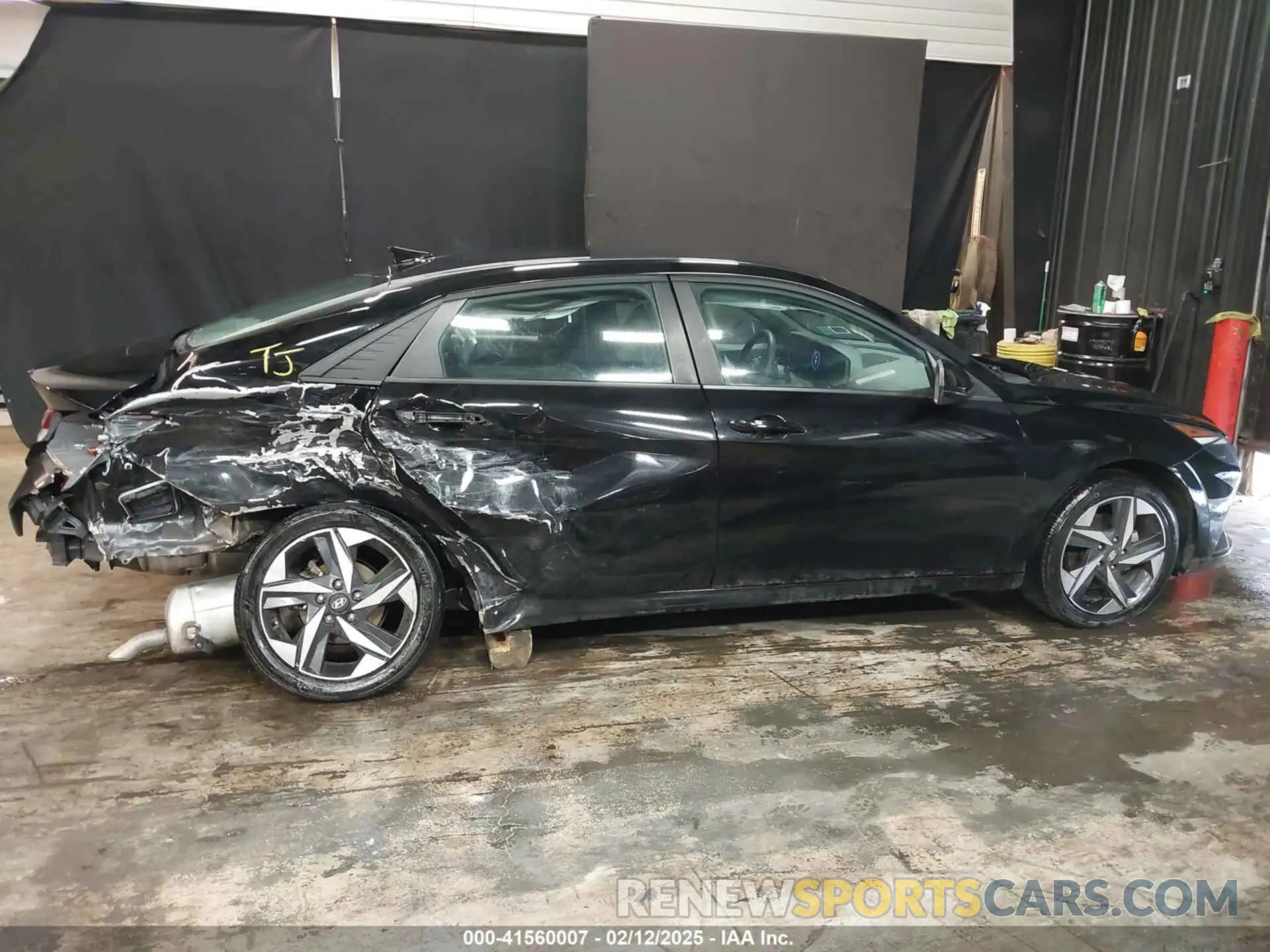 13 Photograph of a damaged car KMHLS4AG3PU612346 HYUNDAI ELANTRA 2023