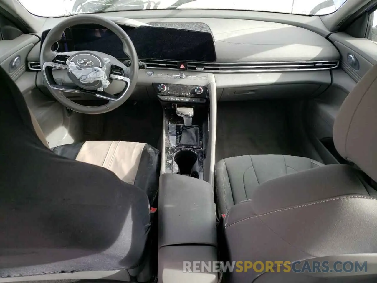 8 Photograph of a damaged car KMHLS4AG3PU617160 HYUNDAI ELANTRA 2023