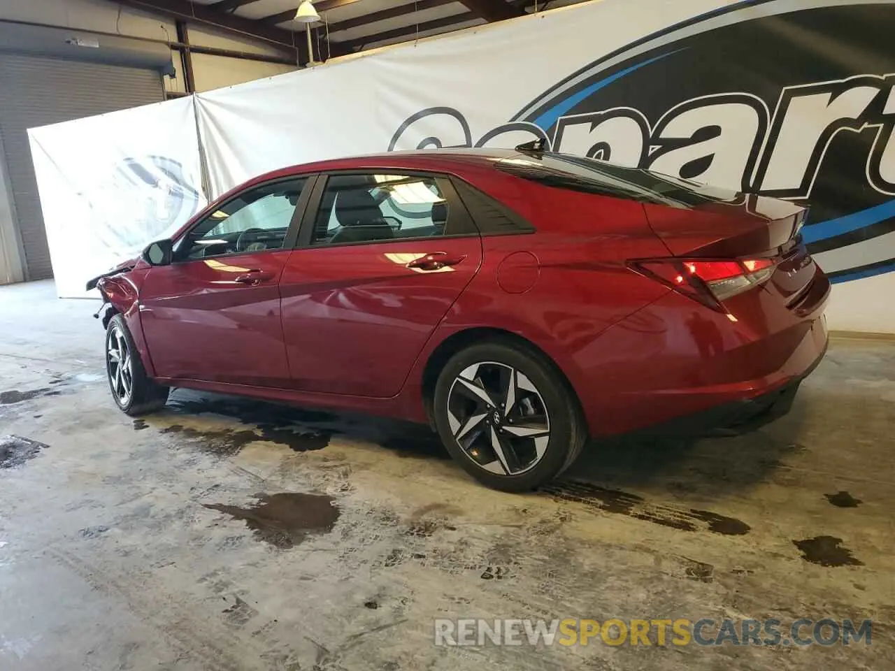 2 Photograph of a damaged car KMHLS4AG3PU617319 HYUNDAI ELANTRA 2023
