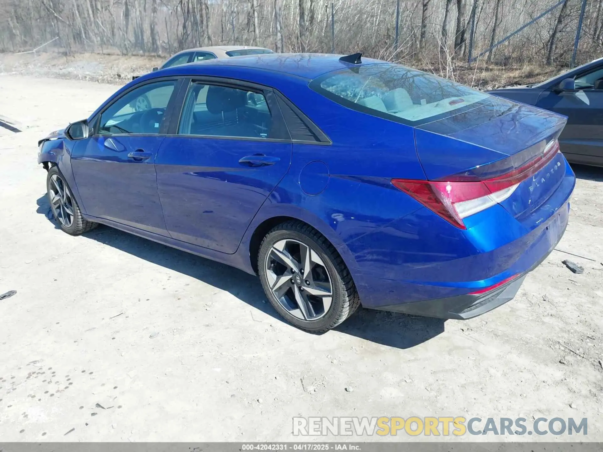 3 Photograph of a damaged car KMHLS4AG3PU630104 HYUNDAI ELANTRA 2023