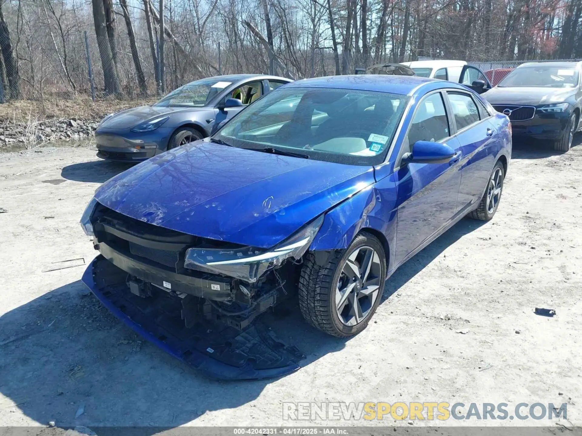 6 Photograph of a damaged car KMHLS4AG3PU630104 HYUNDAI ELANTRA 2023