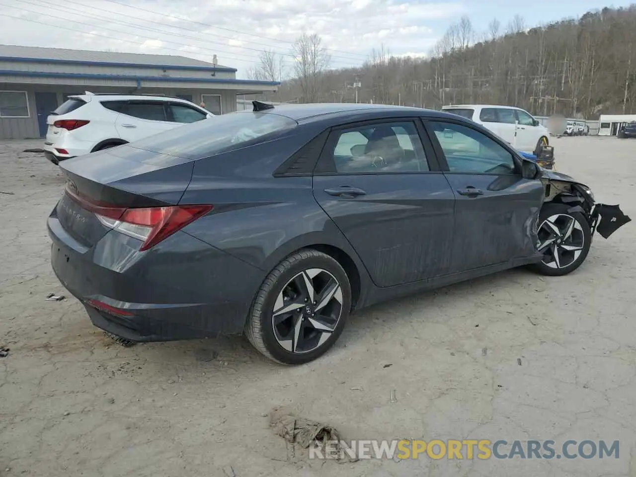 3 Photograph of a damaged car KMHLS4AG3PU630894 HYUNDAI ELANTRA 2023