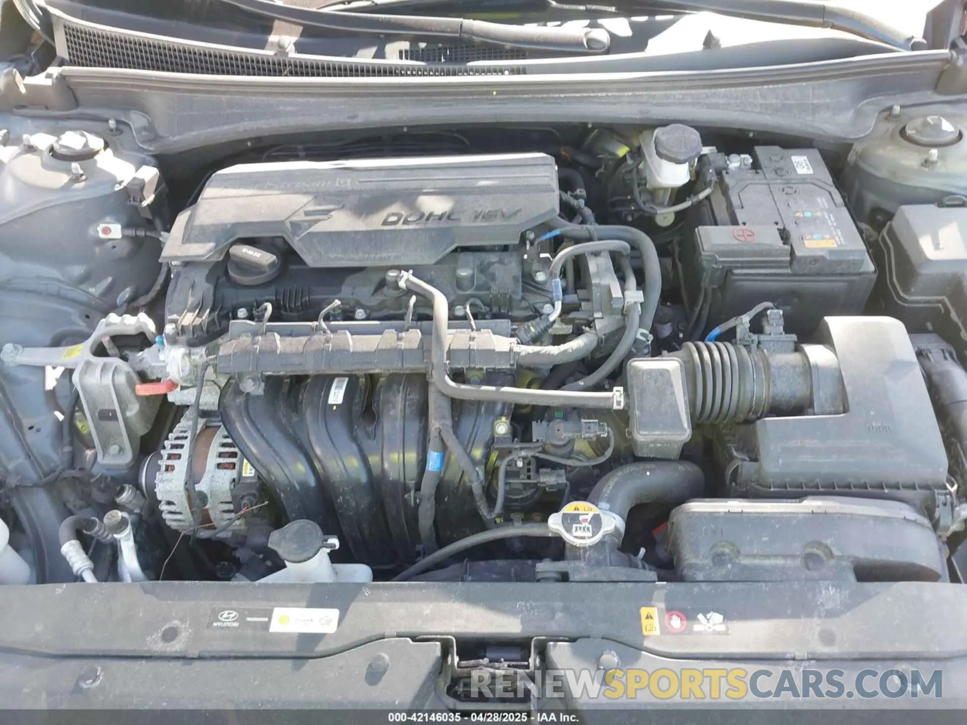 10 Photograph of a damaged car KMHLS4AG4PU384194 HYUNDAI ELANTRA 2023