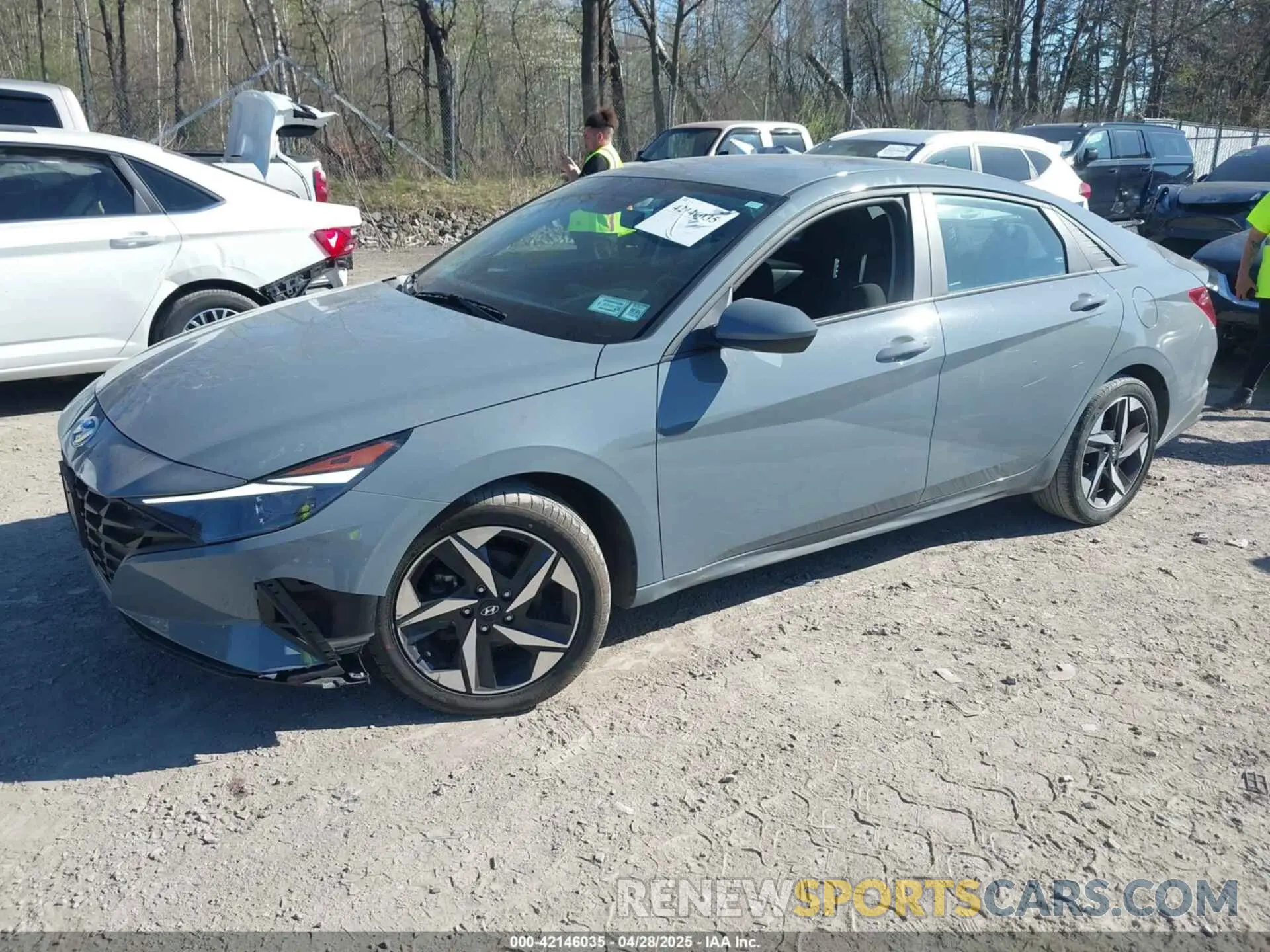 2 Photograph of a damaged car KMHLS4AG4PU384194 HYUNDAI ELANTRA 2023