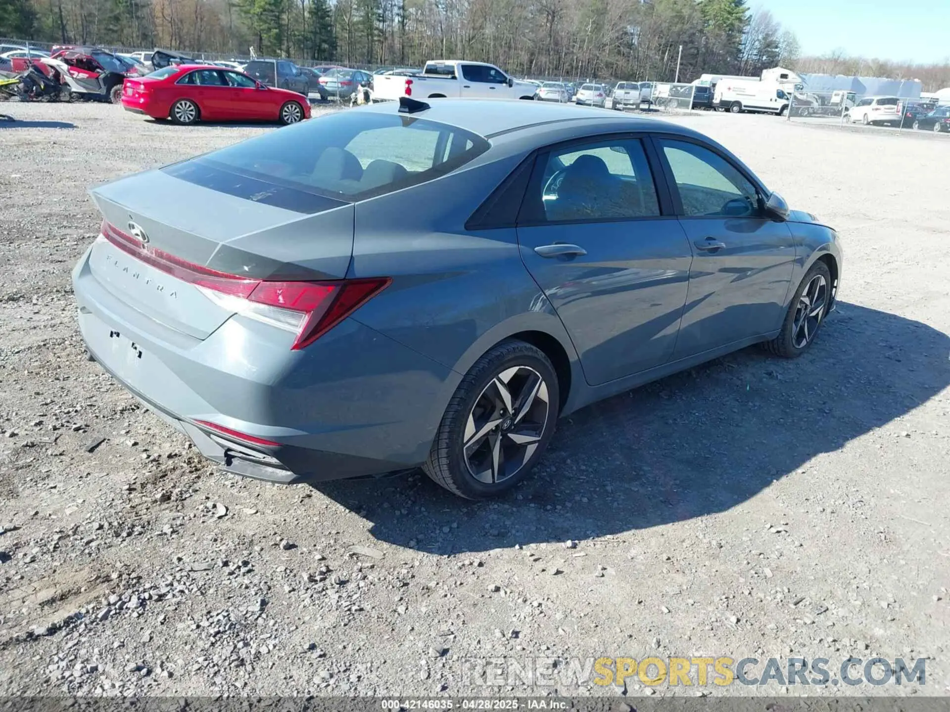 4 Photograph of a damaged car KMHLS4AG4PU384194 HYUNDAI ELANTRA 2023