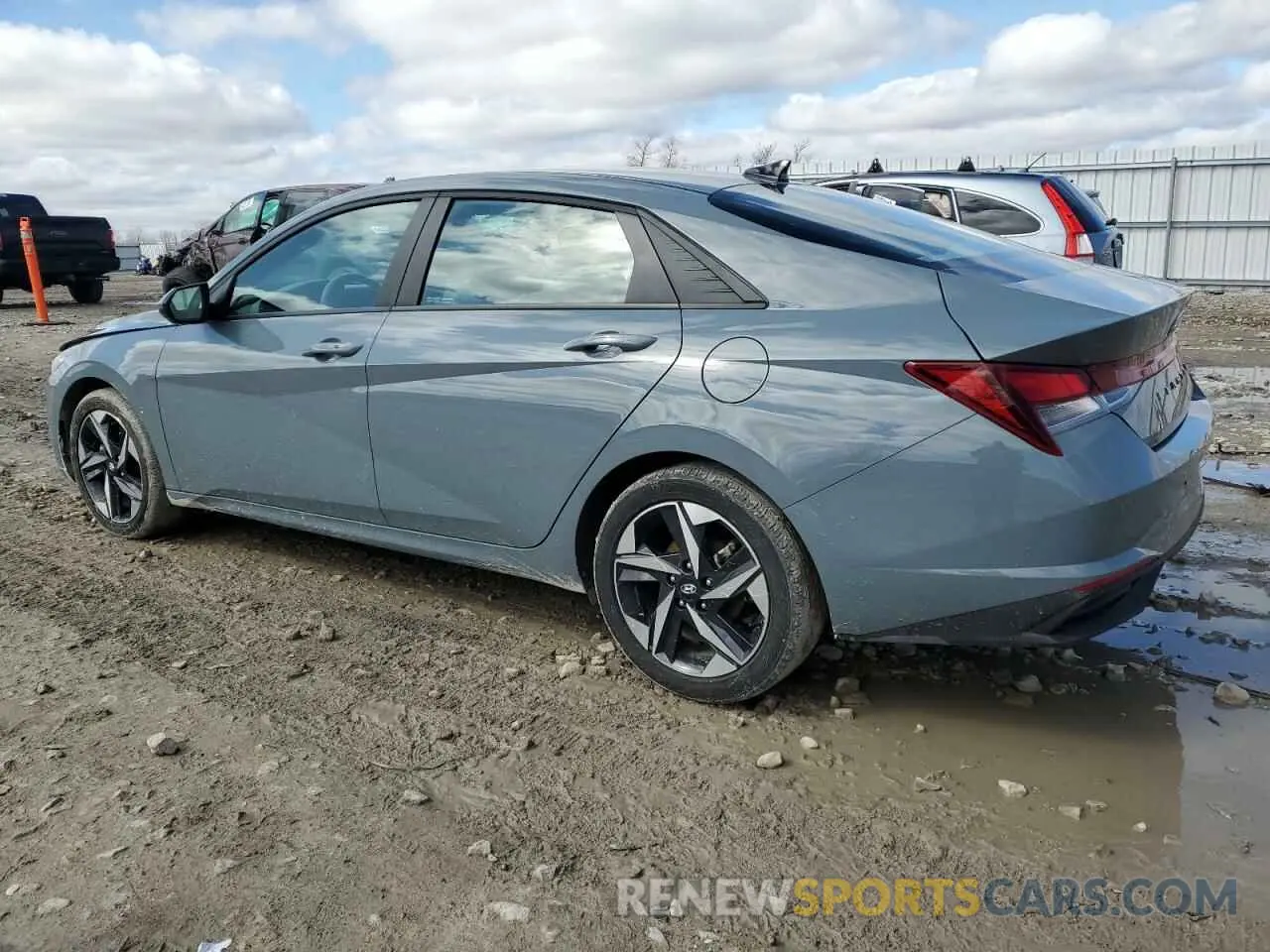 2 Photograph of a damaged car KMHLS4AG4PU435449 HYUNDAI ELANTRA 2023