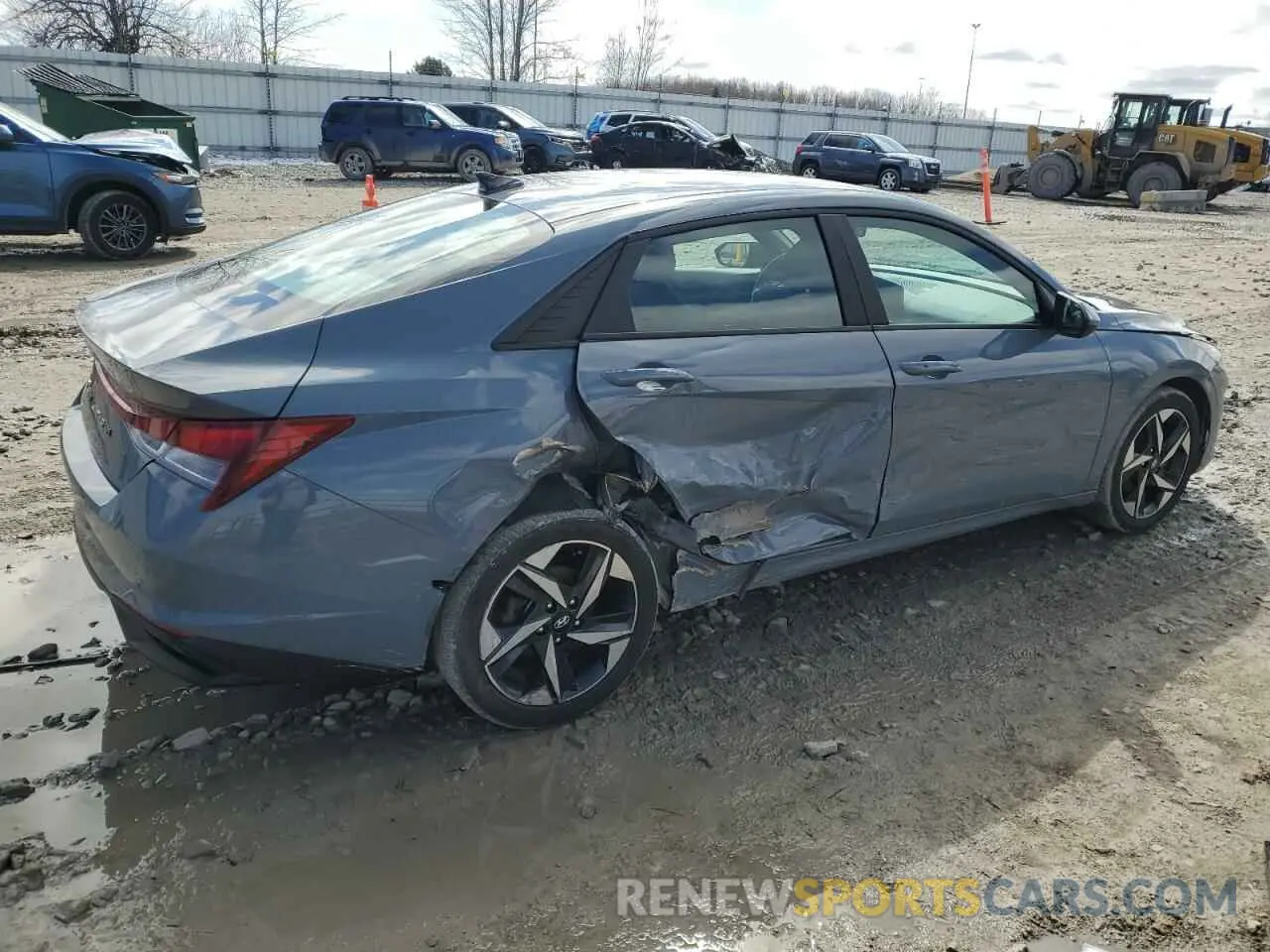 3 Photograph of a damaged car KMHLS4AG4PU435449 HYUNDAI ELANTRA 2023