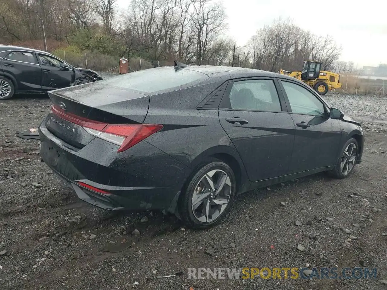 3 Photograph of a damaged car KMHLS4AG4PU460139 HYUNDAI ELANTRA 2023