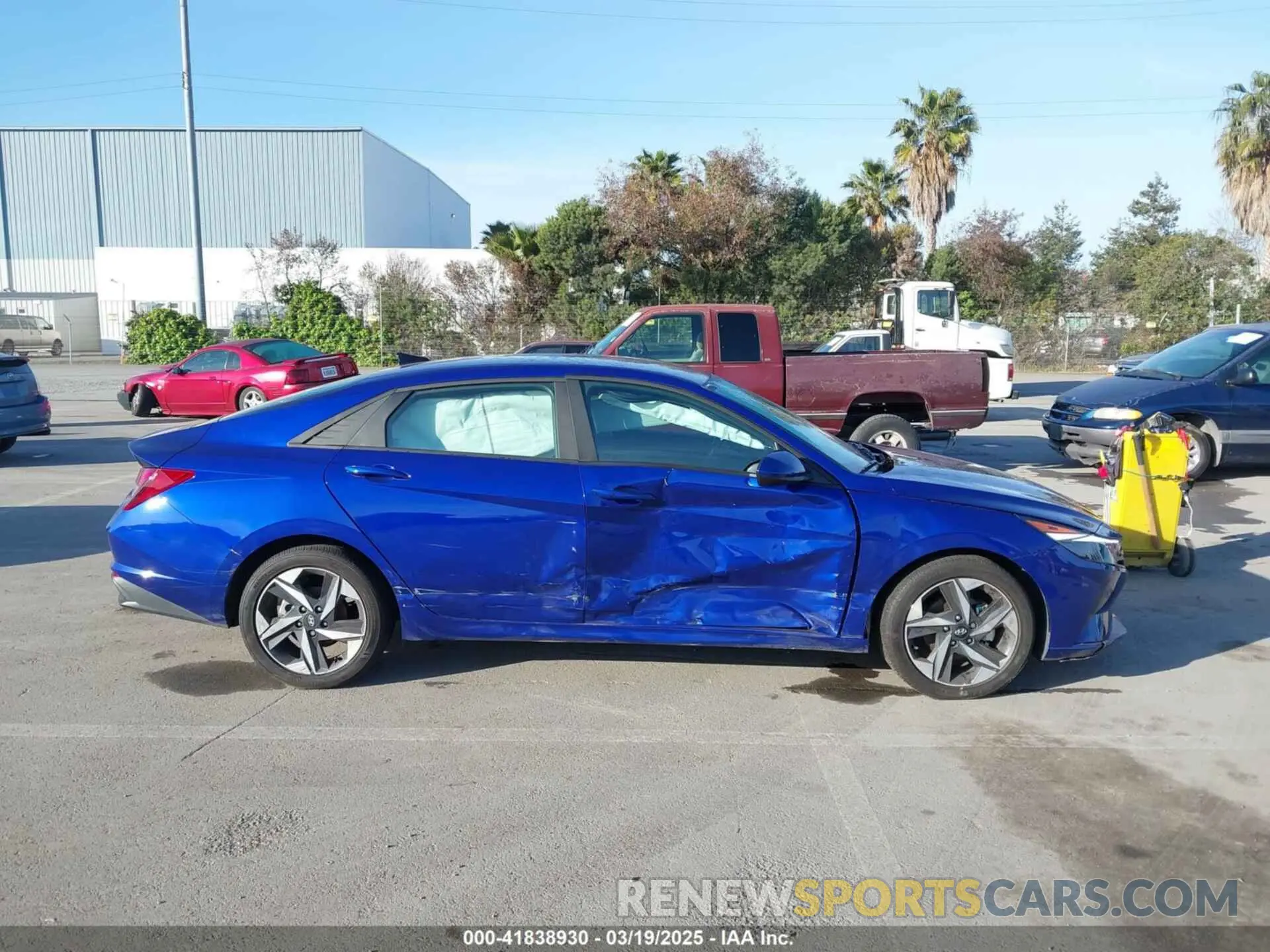 13 Photograph of a damaged car KMHLS4AG4PU483002 HYUNDAI ELANTRA 2023