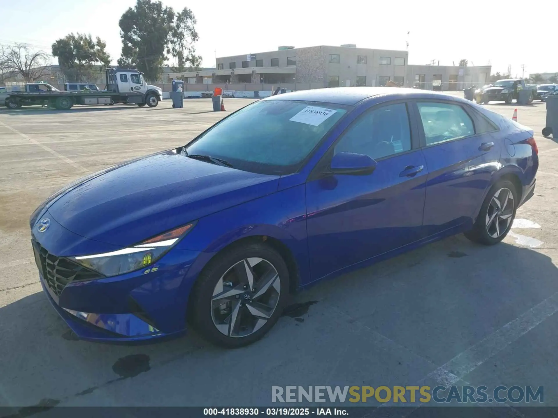 2 Photograph of a damaged car KMHLS4AG4PU483002 HYUNDAI ELANTRA 2023