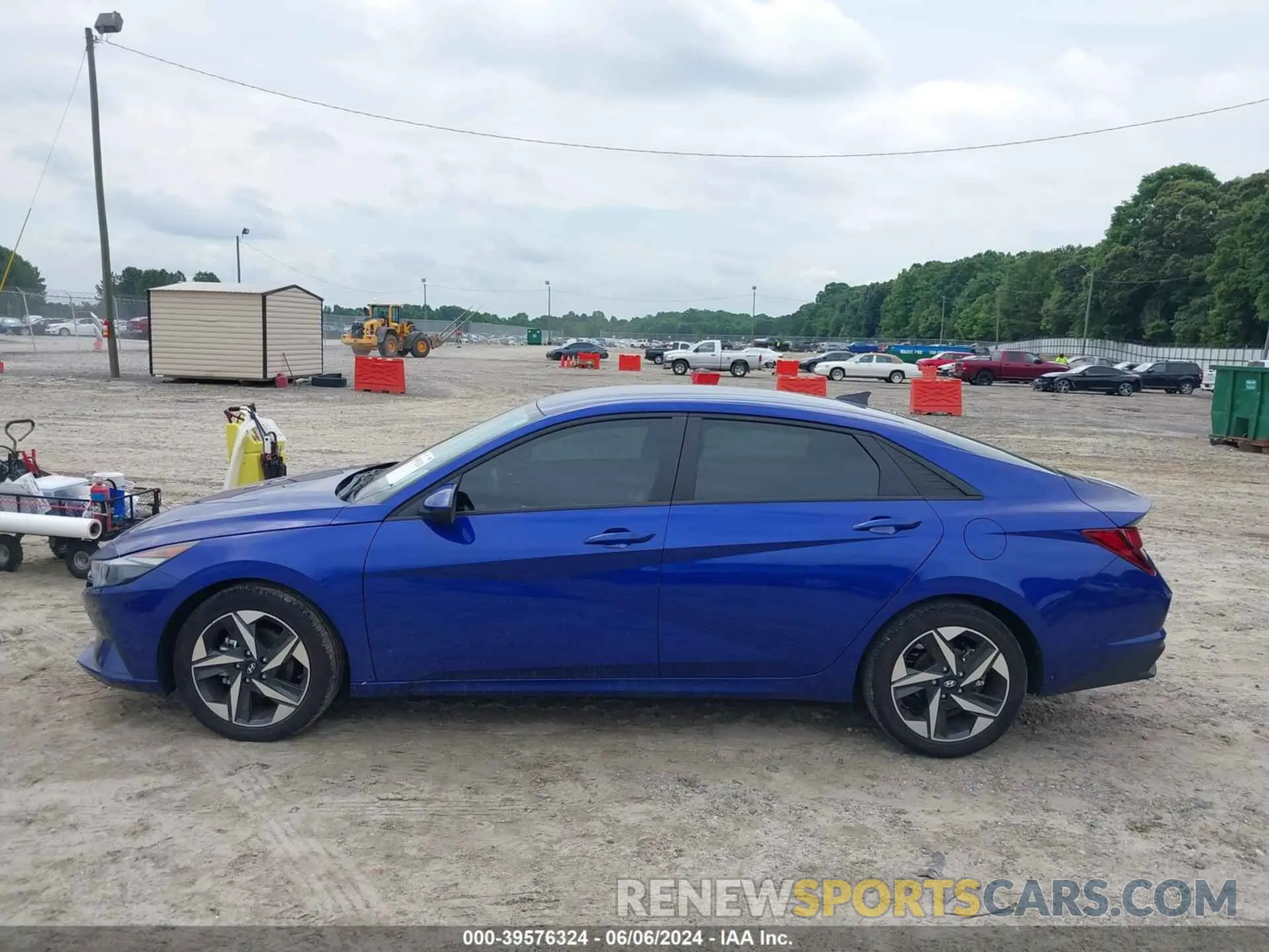 14 Photograph of a damaged car KMHLS4AG4PU509436 HYUNDAI ELANTRA 2023