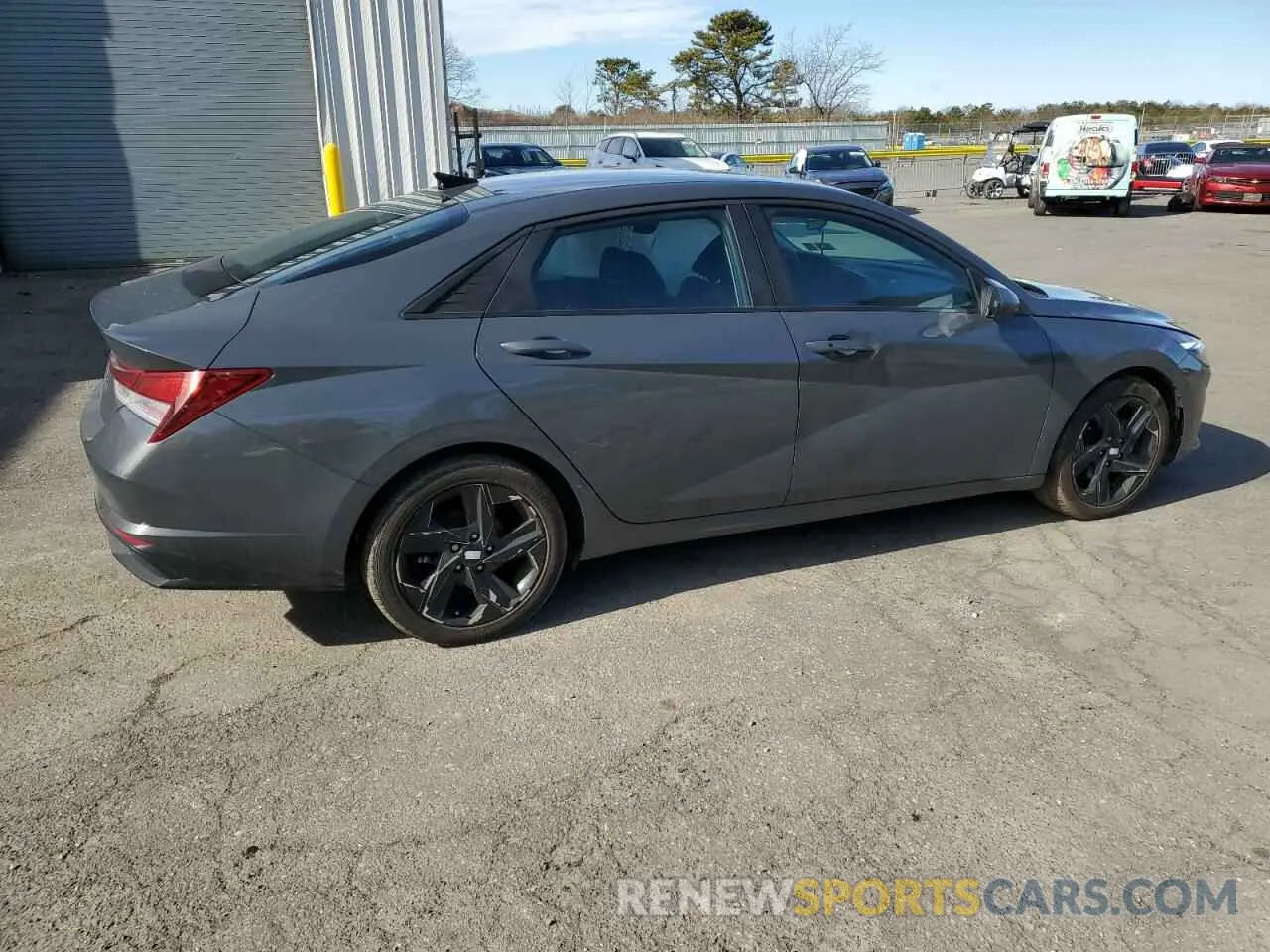 3 Photograph of a damaged car KMHLS4AG4PU569572 HYUNDAI ELANTRA 2023