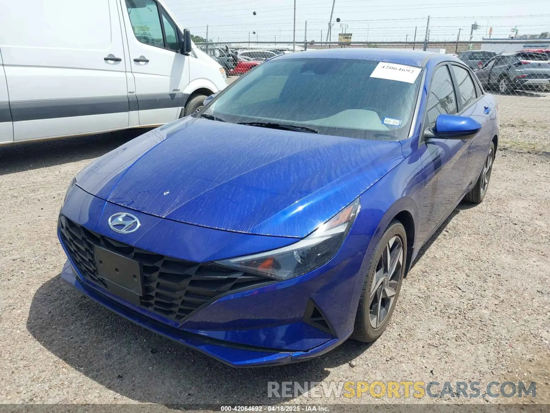 2 Photograph of a damaged car KMHLS4AG4PU579924 HYUNDAI ELANTRA 2023