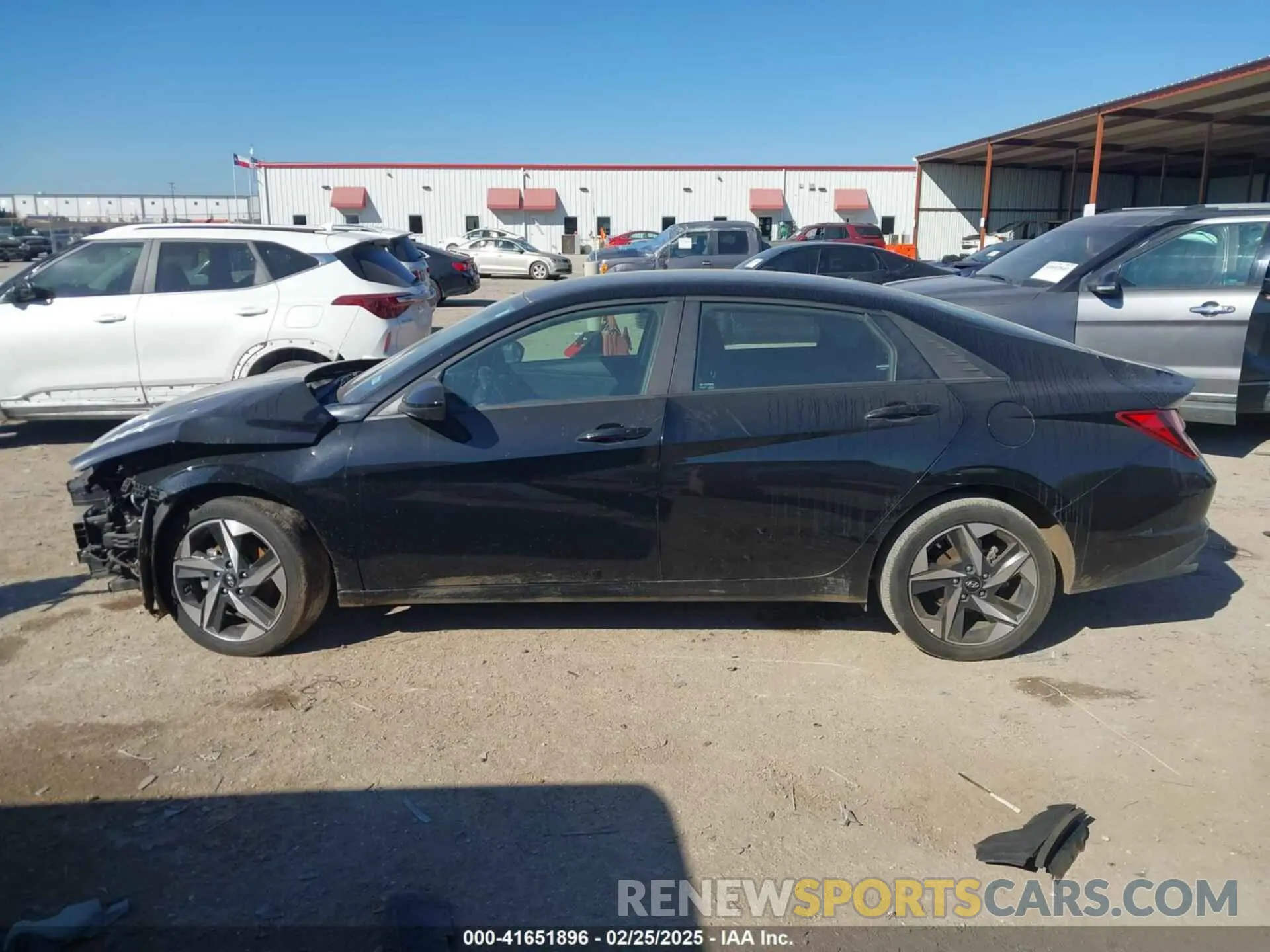 14 Photograph of a damaged car KMHLS4AG4PU598313 HYUNDAI ELANTRA 2023