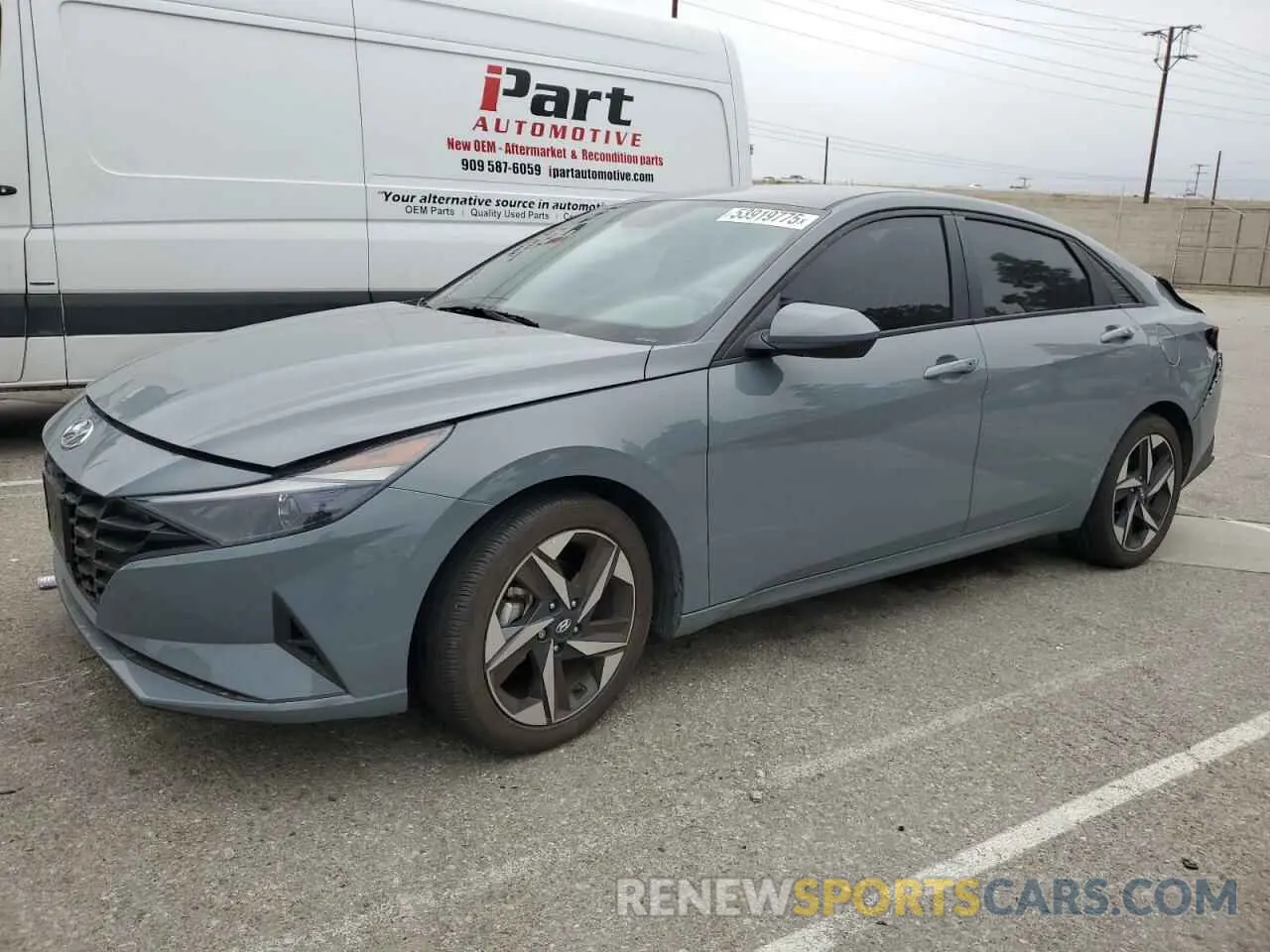 1 Photograph of a damaged car KMHLS4AG5PU388223 HYUNDAI ELANTRA 2023